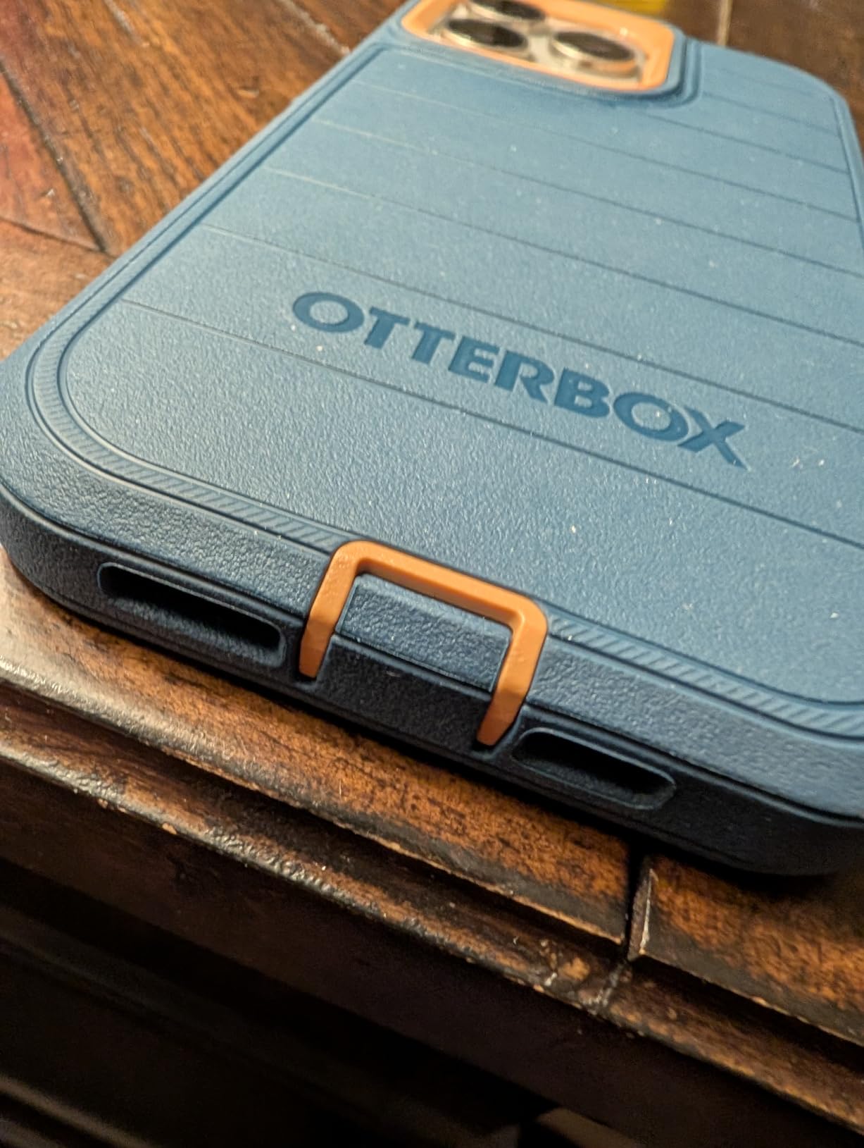 OtterBox iPhone 15 Pro Max (Only) - Defender Series Case - Black - Case Only - Screenless - Rugged & Durable - with Port Protection - Microbial Defense Protection customer photo 1