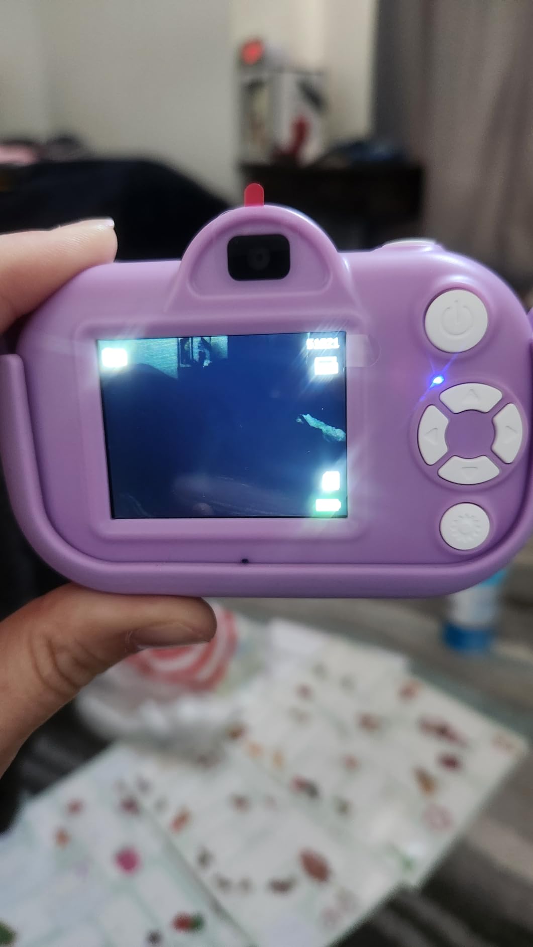 Kids Camera Boys Toys for 3 4 5 6 7 8 9 Years Old Boys, 48MP Dual Lens Kids Digital Camera Christmas Birthday Gifts, 1080P HD Video Selfie Toddler Camera with 32G SD Card customer photo 2