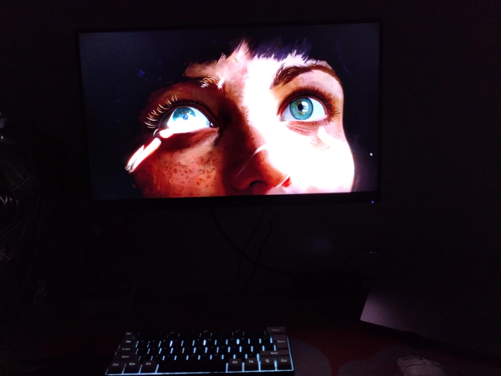 Acer Nitro 27in QHD 2560x1440 IPS 180Hz Gaming Monitor KG271U N3bmiipx | 0.5ms, AMD FreeSync, DCI-P3 95%, 2xHDMI, DisplayPort, Speaker, VESA Mountable, Bluelight Filter, Flickerless Technology customer photo 2