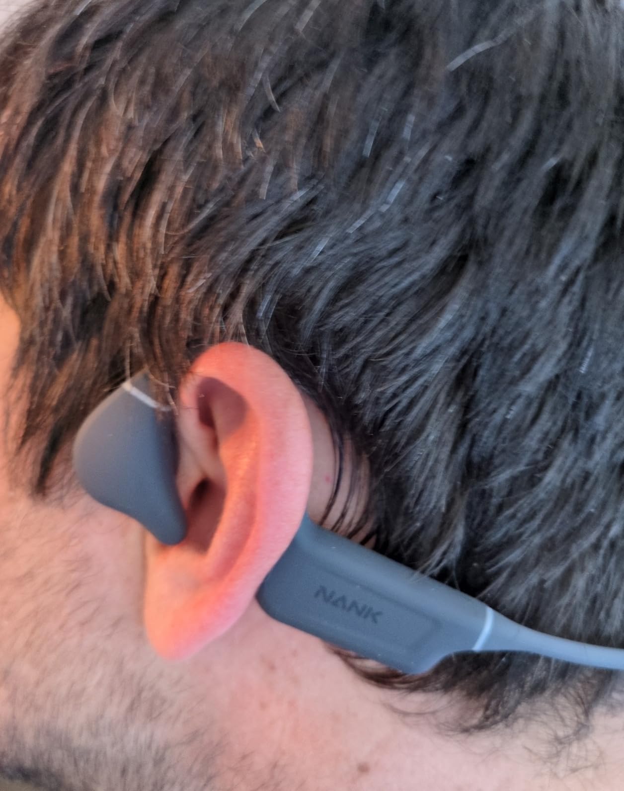 NANK Swimming Headphones Runner Diver2 Pro, Bone Conduction Headphones IP69 customer photo 2