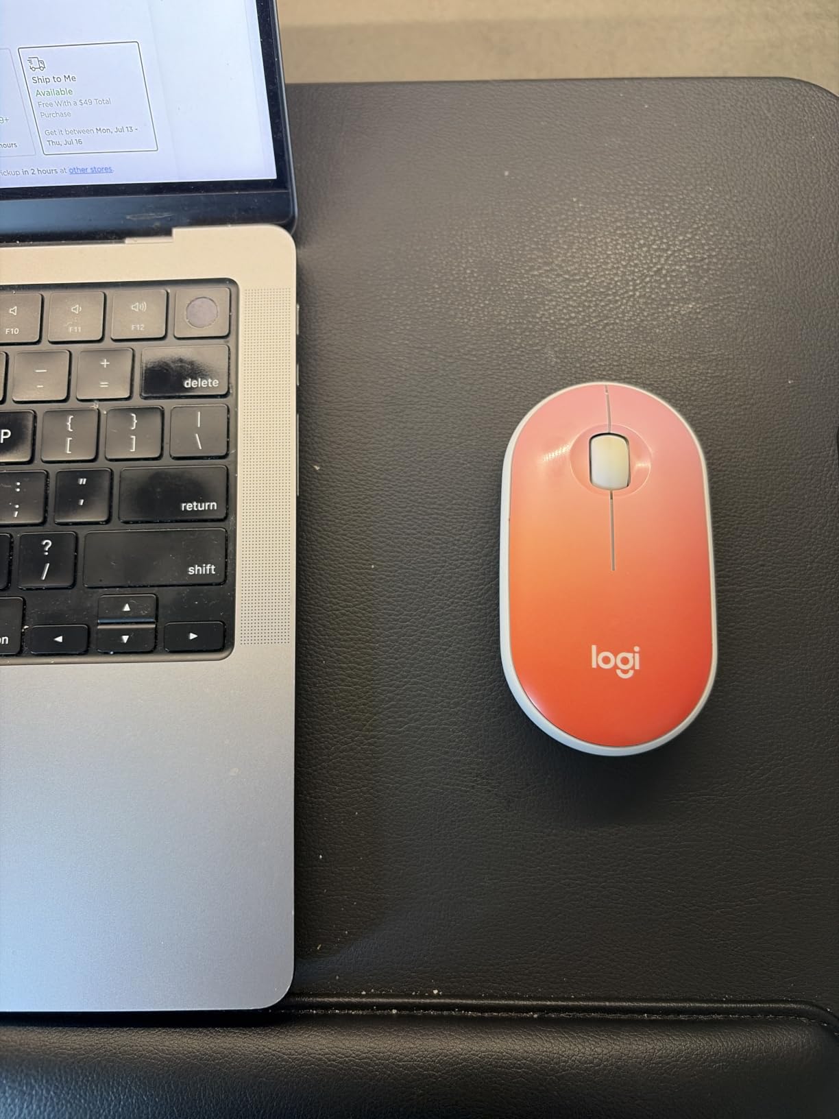 Logitech M340 Compact Ambidextrous Silent Wireless Mouse - Sheer Dream customer photo 2