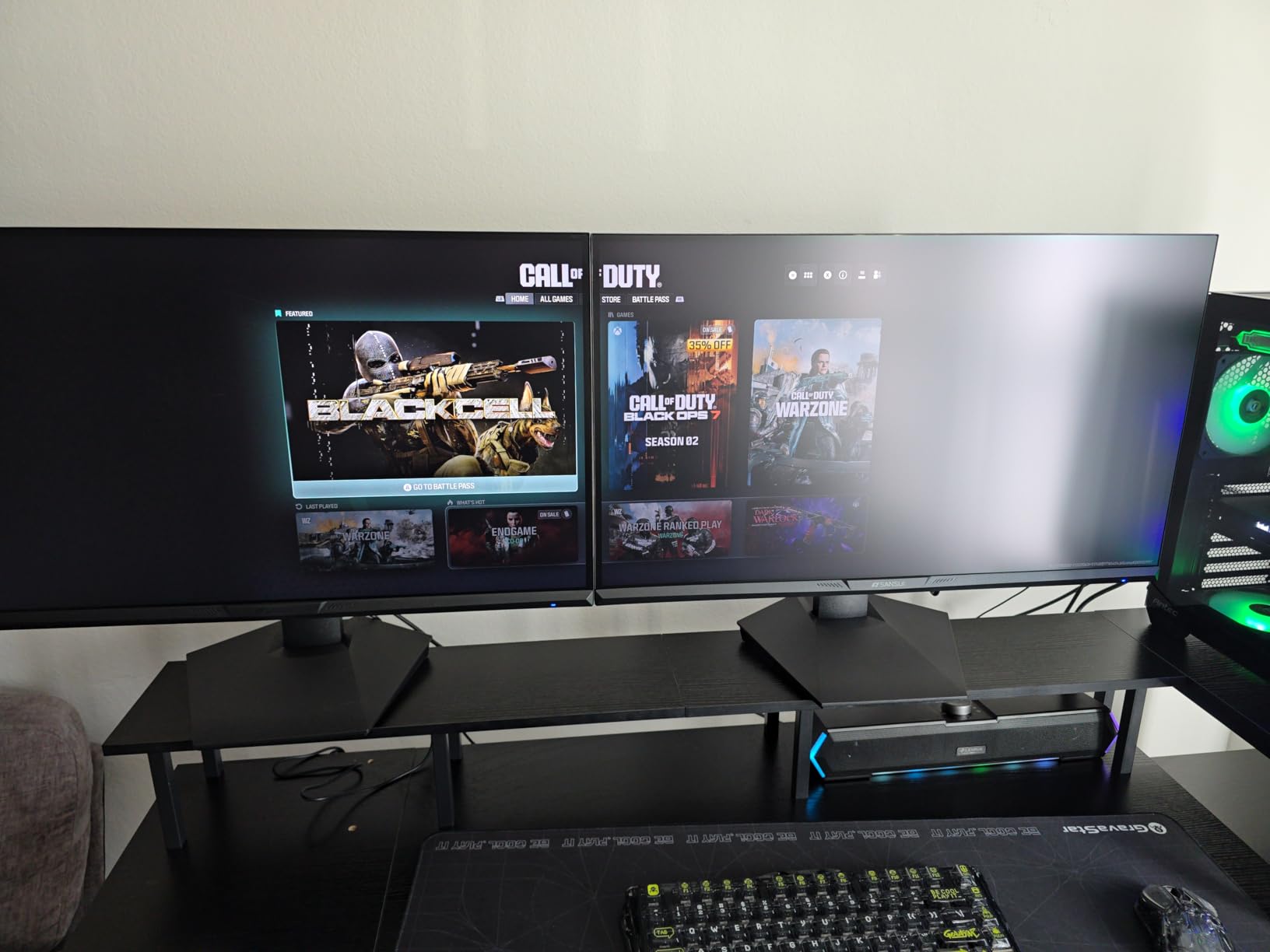 SANSUI 32 Inch Curved 240Hz Gaming Monitor High Refresh Rate, FHD 1080P | Gaming PC Monitor HDMI DP1.4, 1500R Curvature, 1Ms MPRT, HDR,Metal Stand,VESA Compatible(DP Cable Incl.) customer photo 1