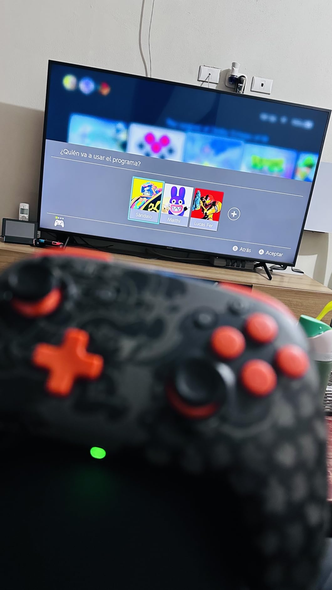 PDP REMATCH GLOW Wireless Nintendo Switch Pro Controller, Full Motion Controls - Licensed for Nintendo Switch & Lite & OLED Model, Rechargeable Battery, Glow in the Dark: Blackout Bowser customer photo 2