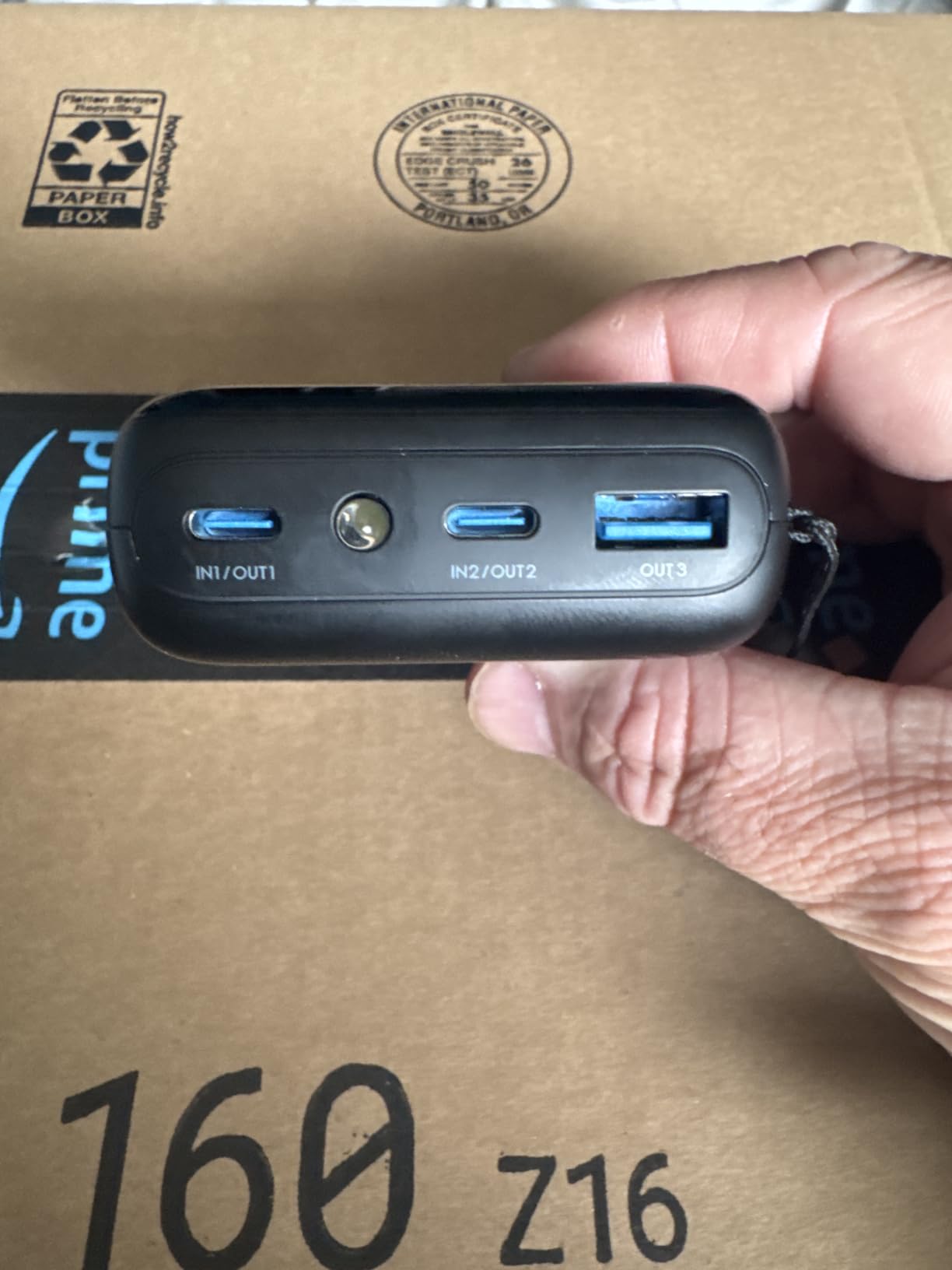 INIU Smallest 20000mAh Power Bank, 22.5W PD Fast Charging Portable Charger with USB-C Cable, Flight-Safe Battery Pack for Travel & Students Dorm & Vacation for iPhone Samsung iPad, mini Size, Blue customer photo 1