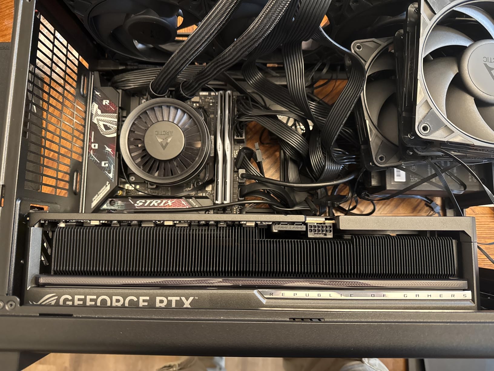 Lian Li A3-mATX-WD 26.3L Micro Chassis-Wood Front Panel-Black-A3X-WD | Flexible Power Supply Installation, No Fans Included, Supports 360mm AIO, Modularity Design, For M-ATX, ITX Motherboard customer photo 2