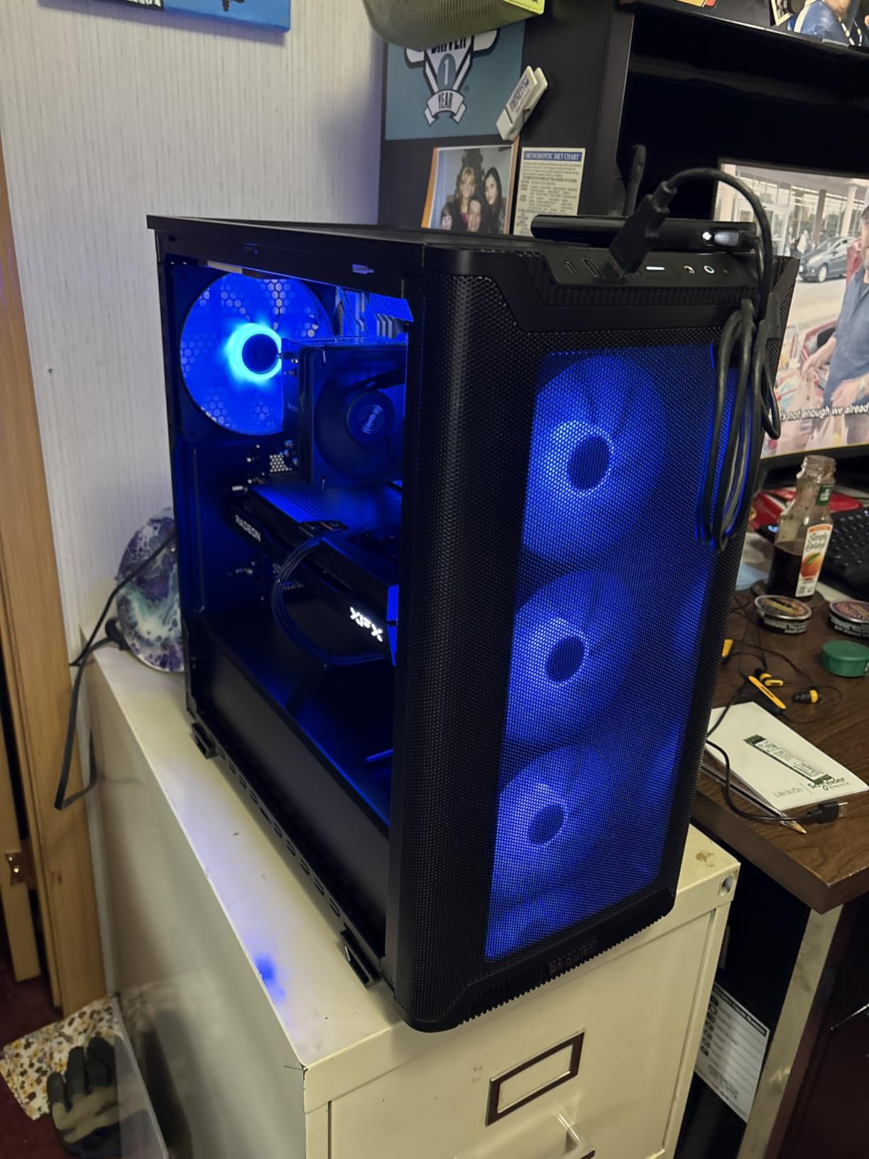 be quiet! Pure Base 501 Black PC case | 2 Preinstalled Quiet Fans | Mid Case | USB 3.2 Gen | Airflow | BGW74 customer photo 1