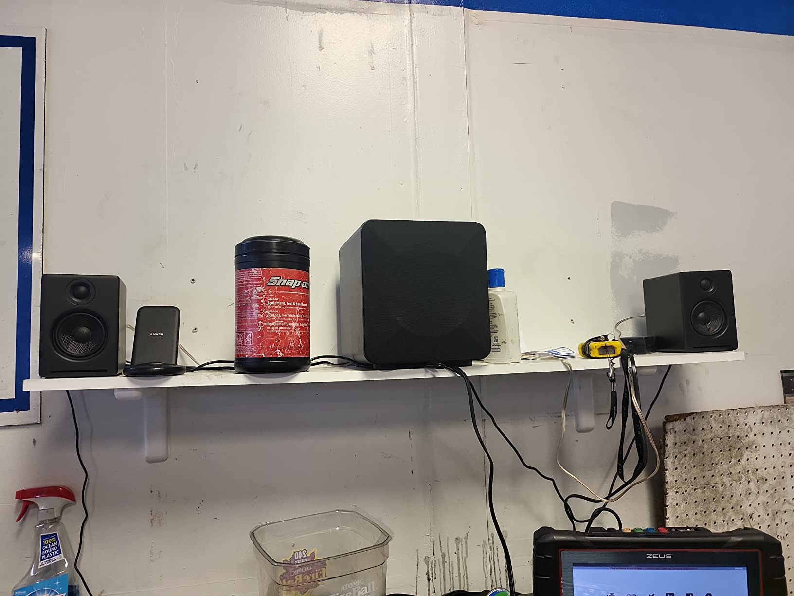 Audioengine S6 Mini Subwoofer - Compact 210W Powered Bass Speaker | for Music, Movies, Gaming & Home Office Setups - Black customer photo 1