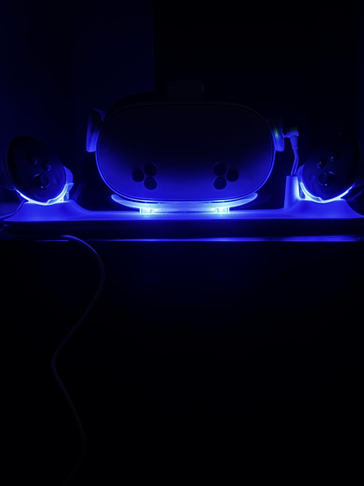 18W VR Charging Dock for Meta Quest 3S/Quest 3 Headset & Controller | Fast Magnetic VR Charging Station Stand with 2 Rechargeable Batteries & Controller Covers customer photo 2