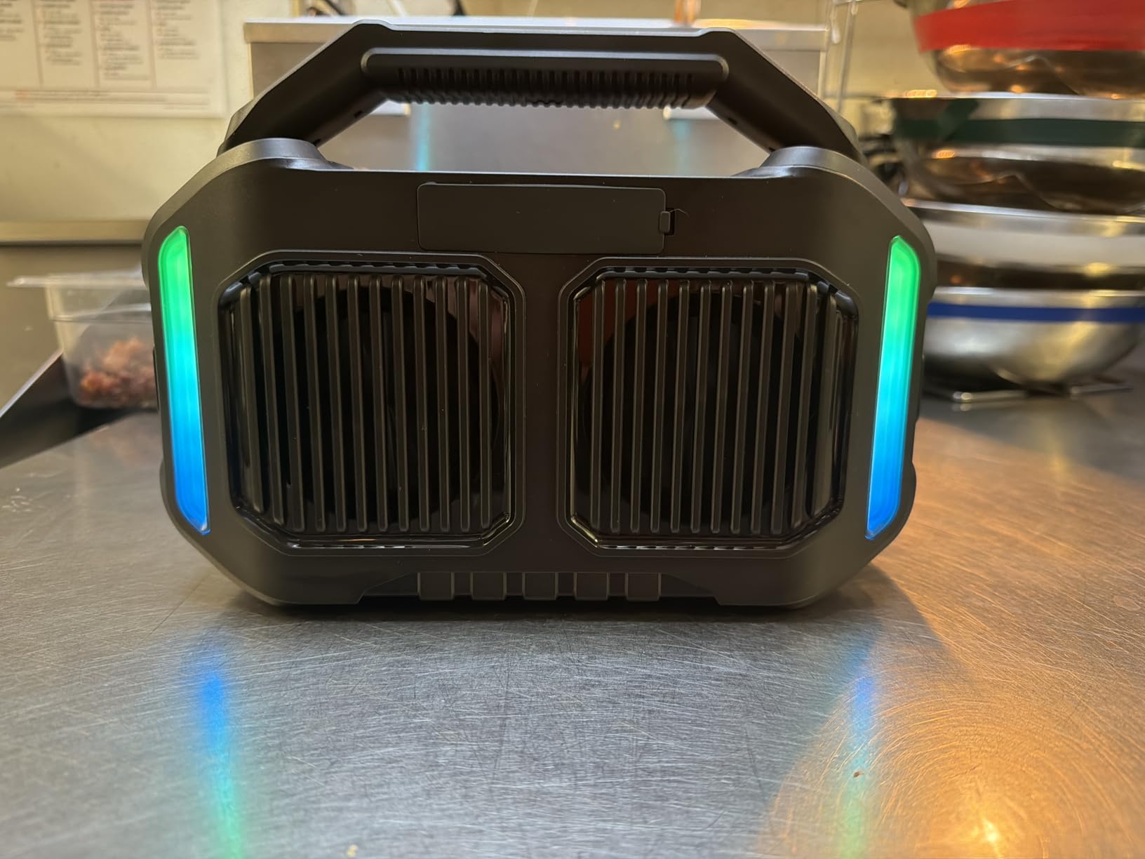 ANCOON Speakers Bluetooth Wireless: 80W(Peak) Loud Speaker with Bass, 20H Playtime, IPX6 Waterproof, Large Jobsite Speakers for Work, Outdoor, Workshop, Garage, Portable Speaker with TWS (Black) customer photo 2