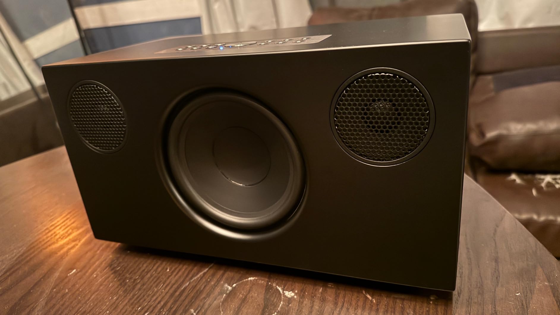C10 MKII Wireless Speaker, WiiM Edition - High-Fidelity Multi-Room, Bluetooth, Wi-Fi, Compatible with AirPlay 2, Google Cast, Siri customer photo 1