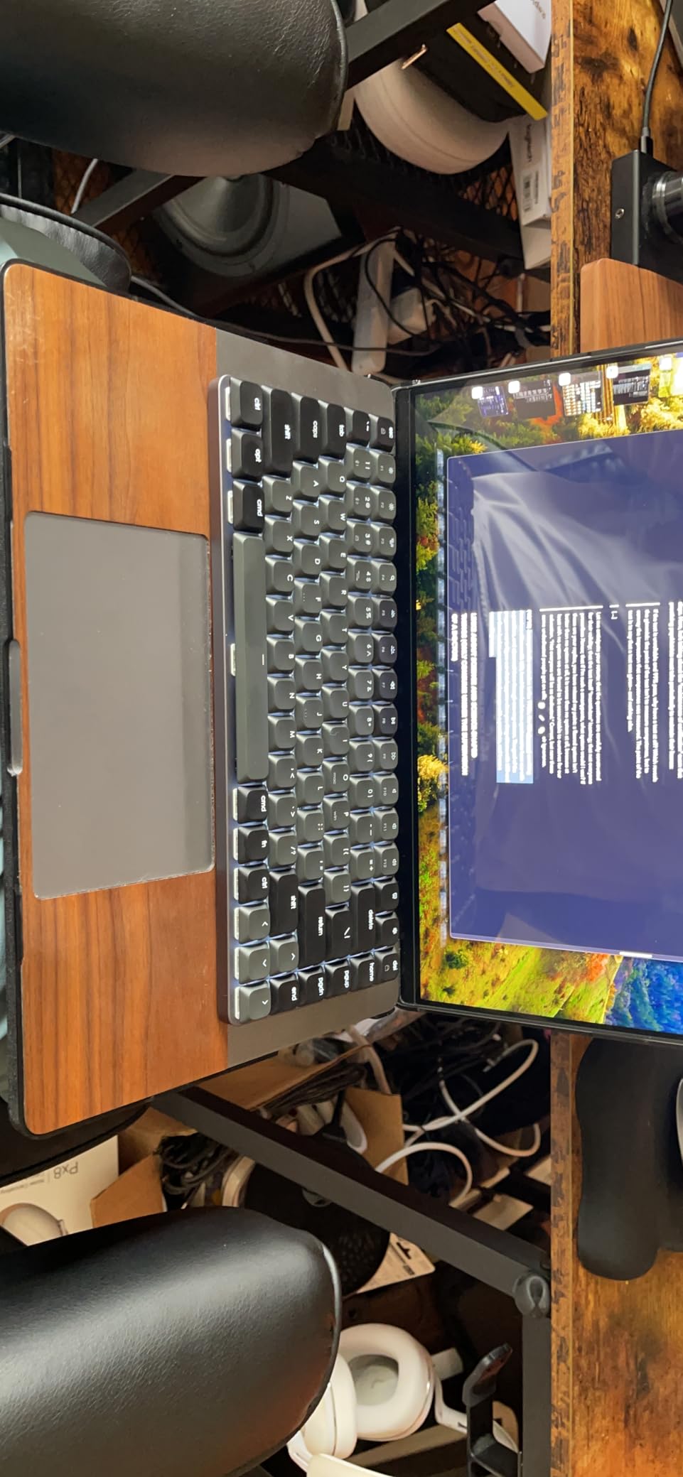 Satechi SM3 Mechanical Keyboard for Mac and Windows, 108 Keys Full Size with White LED Backlit, Wired and Bluetooth for Mac and Windows - Dark Gray/Gray customer photo 1