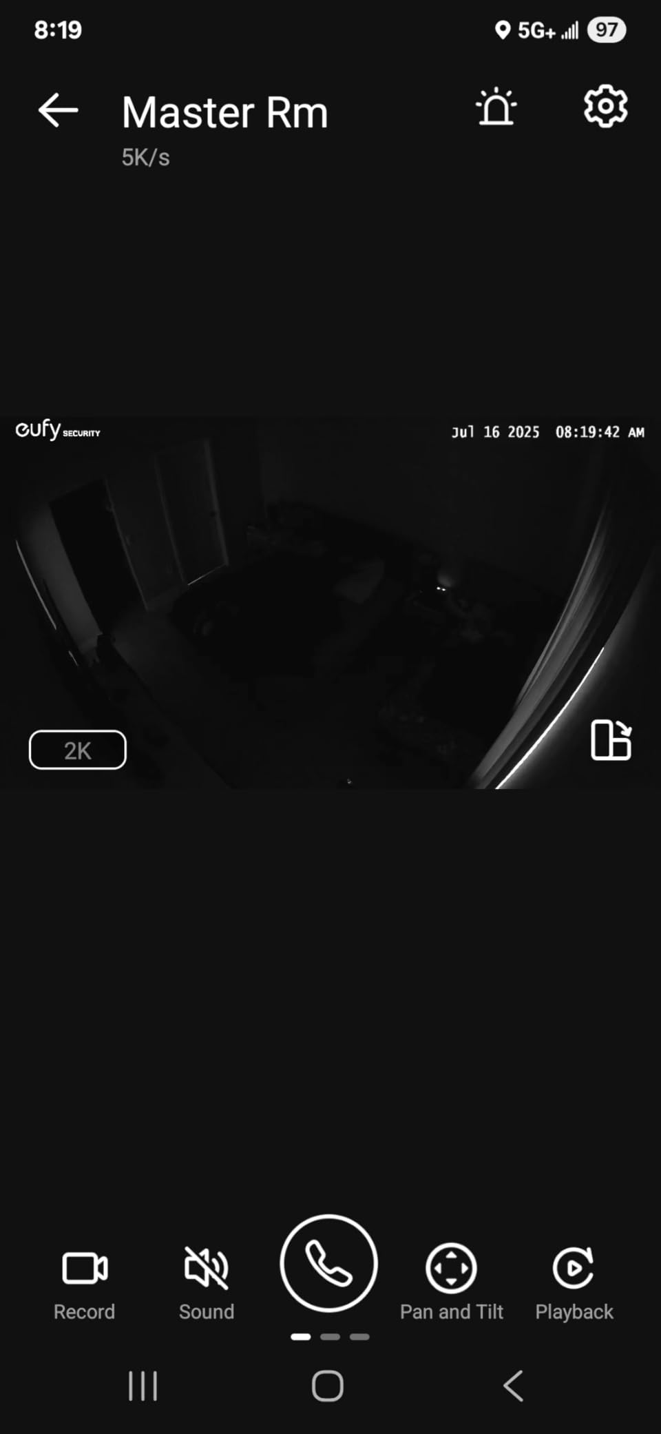 eufy Security 4K Indoor Camera E30 - No Subscription, Work as Pet Camera, Nanny/Baby Monitor, Pan&Tilt, AI Auto Tracking, AI Detection, 24/7 Recording, Color Night Vision, Two-Way Audio, Works with HomeKit customer photo 2