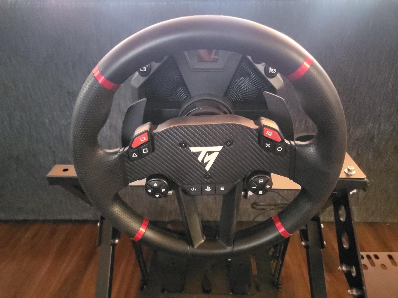 Thrustmaster T598 Direct Drive Racing Wheel & Pedal Set - PS5 & PC | 5 Nm Force Feedback wheel base for expert Simracing, swappable wheel, multifunctional encoder customer photo 2