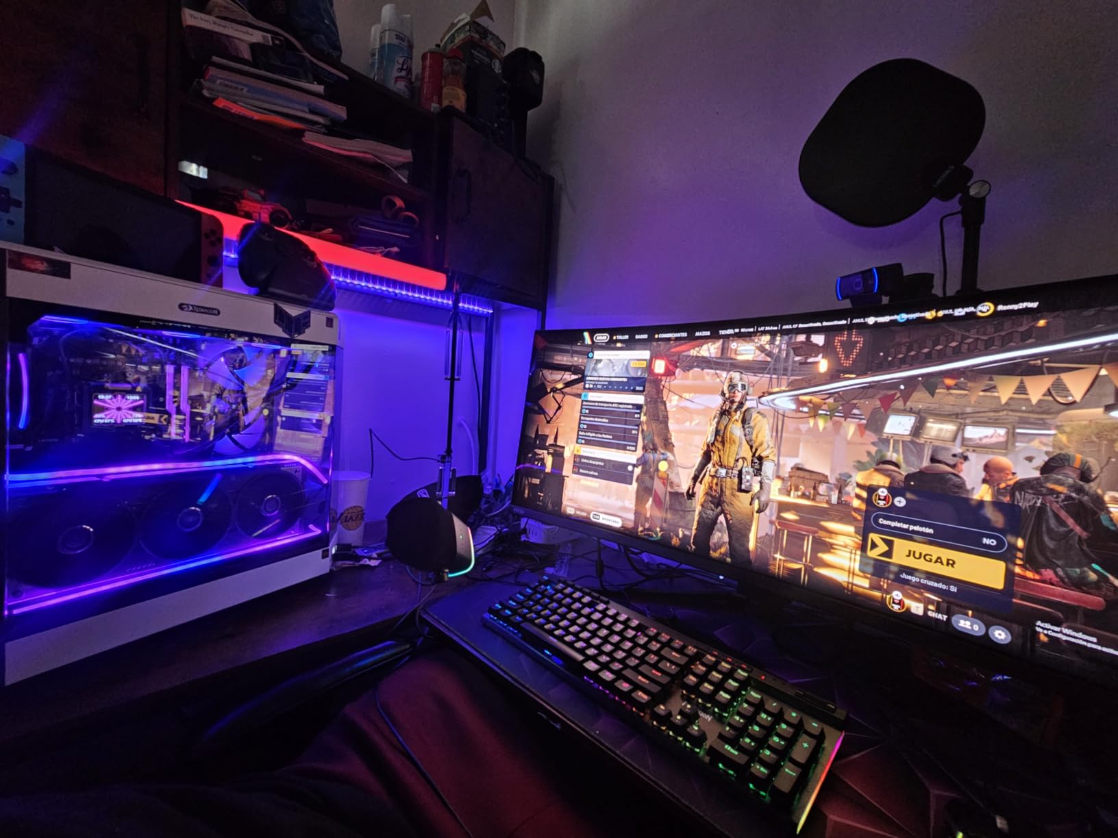 MSI MPG 491CQPX QD-OLED 49-inch DQHD 5120 x 1440 Computer Monitor, 240Hz, G-SYNC Compatible, 0.03ms customer photo 1