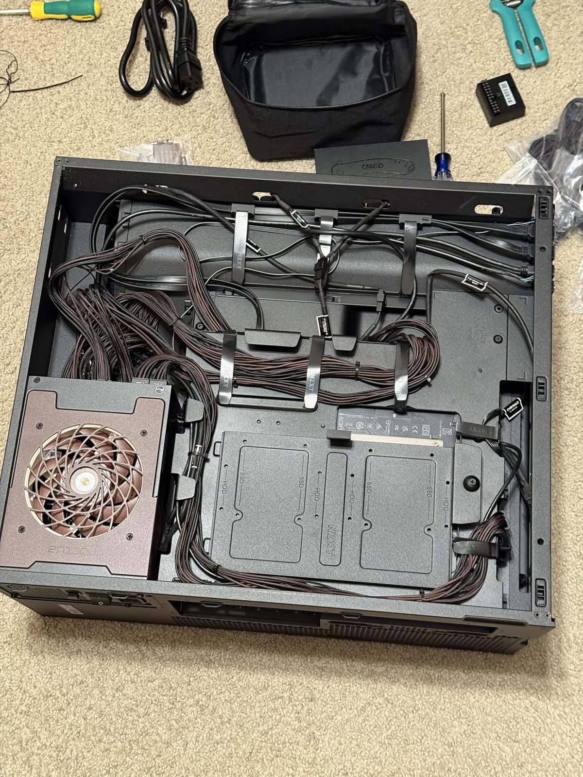 Seasonic Prime TX-1600 Noctua Edition, 1600W Quiet PC Power Supply | 80 PLUS Titanium, Integrated Noctua NF-A12x25 Fan, ATX 3.1, PCIe 5.1, Semi-Passive Cooling, Fully Modular Themed Cables customer photo 1