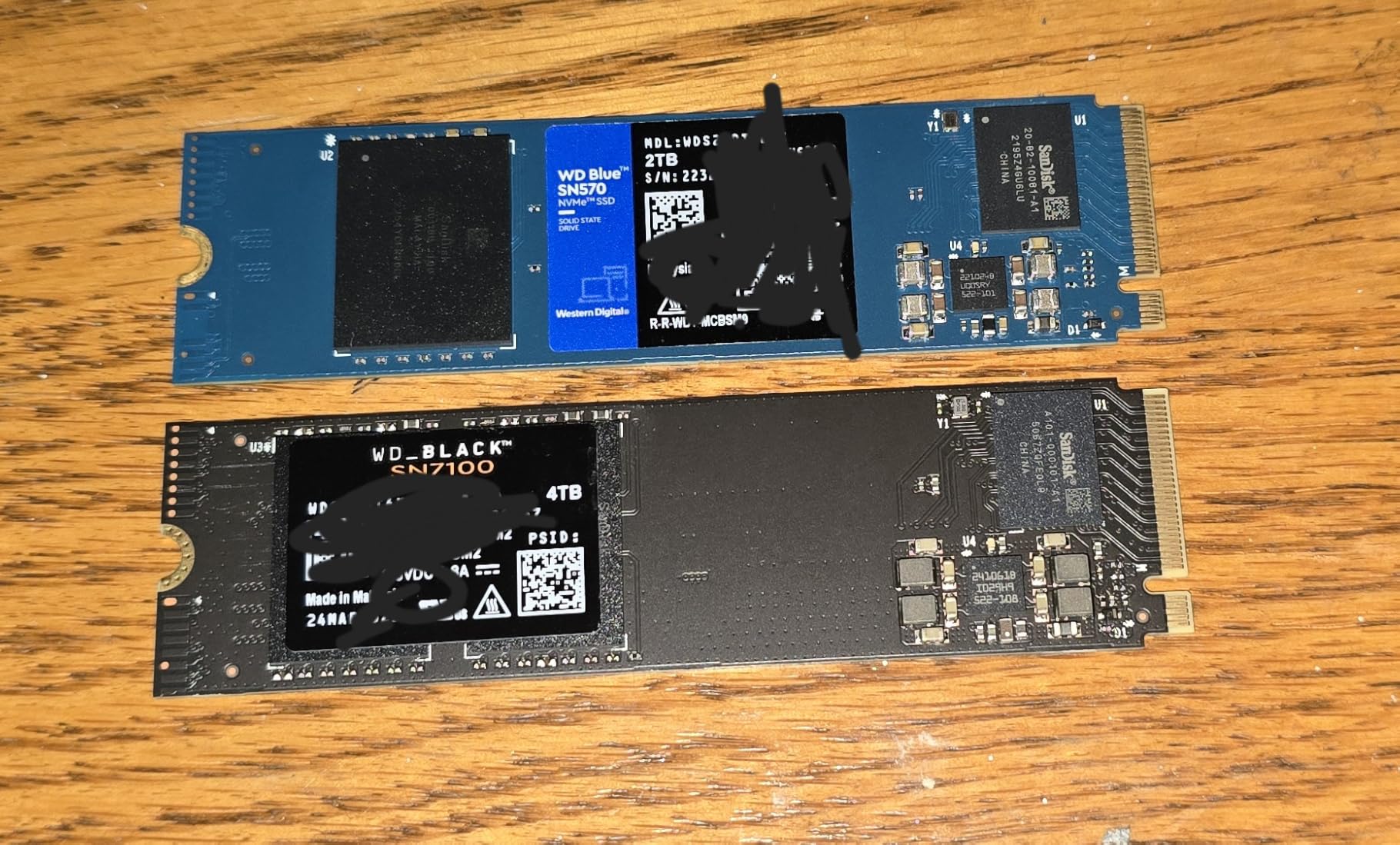 WD_Black SN7100 2TB NVMe SSD - Gen4 PCIe, M.2 2280, Up to 7,250 MB/s Read Speed, Up to 6,900 MB/s Write Speed, Next Gen TLC 3D NAND, for Laptops, Handheld Gaming Devices customer photo 2