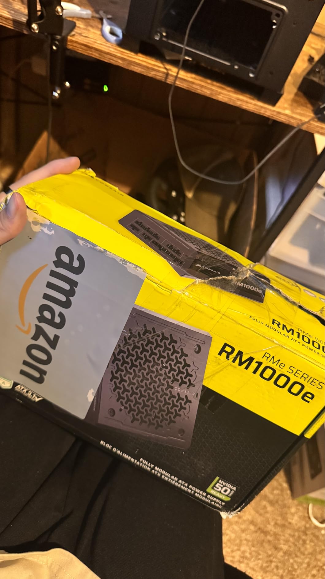 CORSAIR RM1000e (2025) ATX 3.1 PCIe 5.1 Ready 1000W Power Supply - Black | Native 12V-2x6 Cable Included, Low-Noise, Fully Modular, Cybenetics Gold, Modern Standby Mode customer photo 2