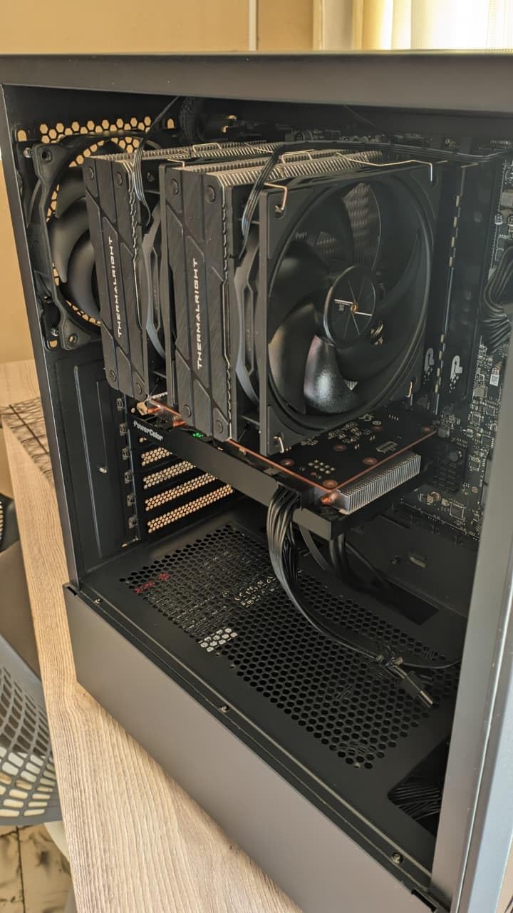 Thermalright Peerless Assassin 120 Black V3 CPU Cooler, 6 Heat Pipes AGHP Technology, Dual 120mm PWM Fans, 2000RPM Speed, for AMD:AM4 AM5/Intel LGA 1851/1700/1150/1151/1200, PC Cooler customer photo 1