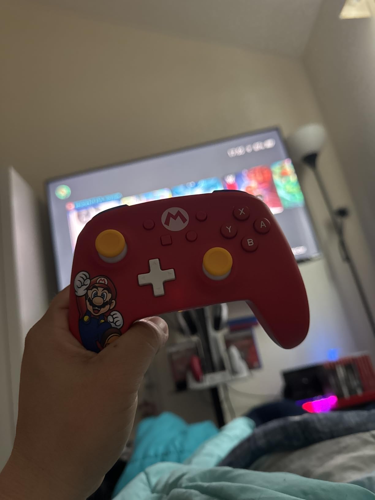 PowerA Wireless Controller - Nintendo Switch/Switch Lite/Switch-OLED Model, Nintendo Switch 2, Jet Black, Gamepad, Bluetooth, Motion Controls, Advanced Gaming Buttons, Officially Licensed customer photo 1