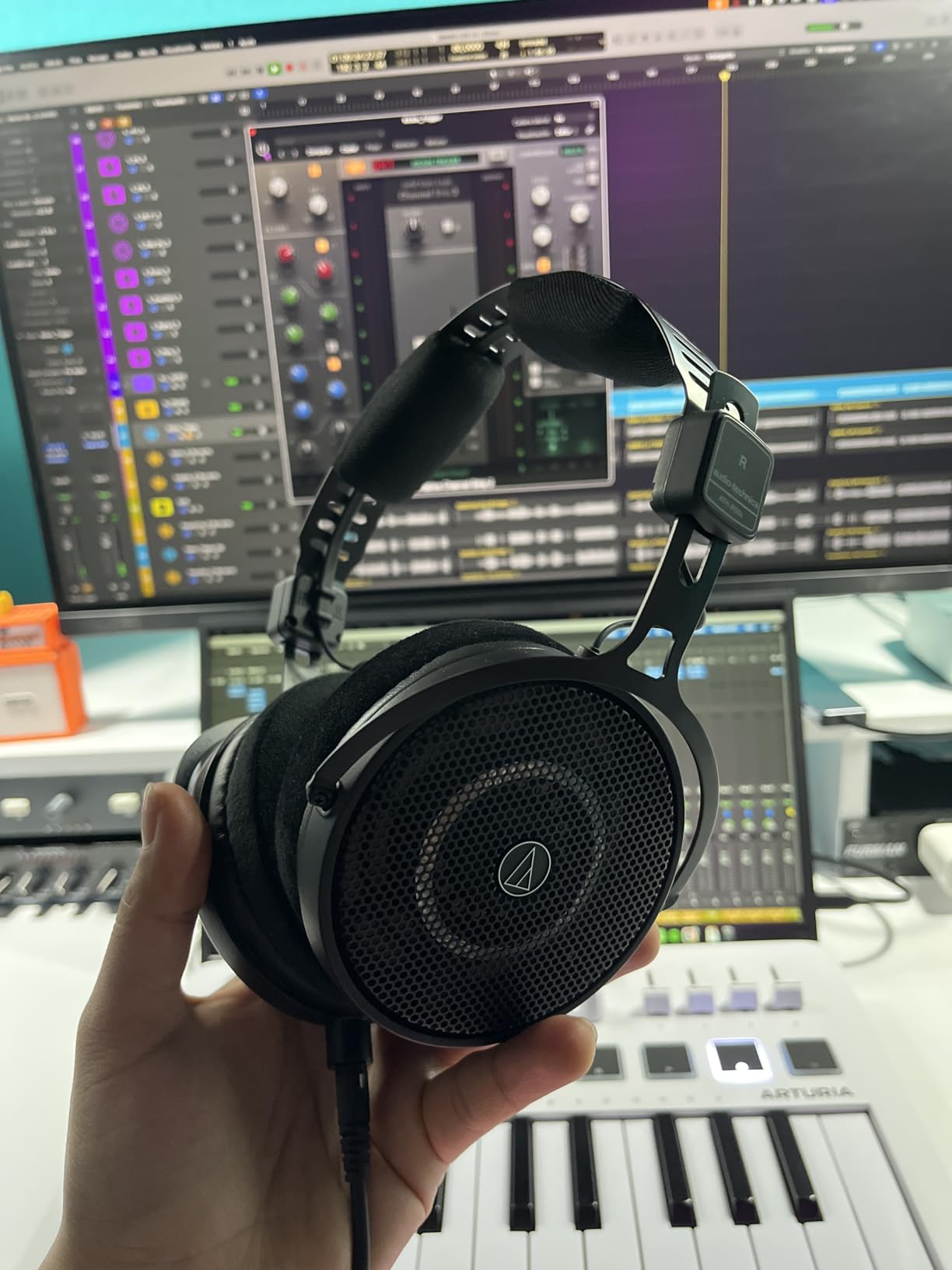 Audio-Technica ATH-R50X Open-Back Reference Headphones customer photo 2