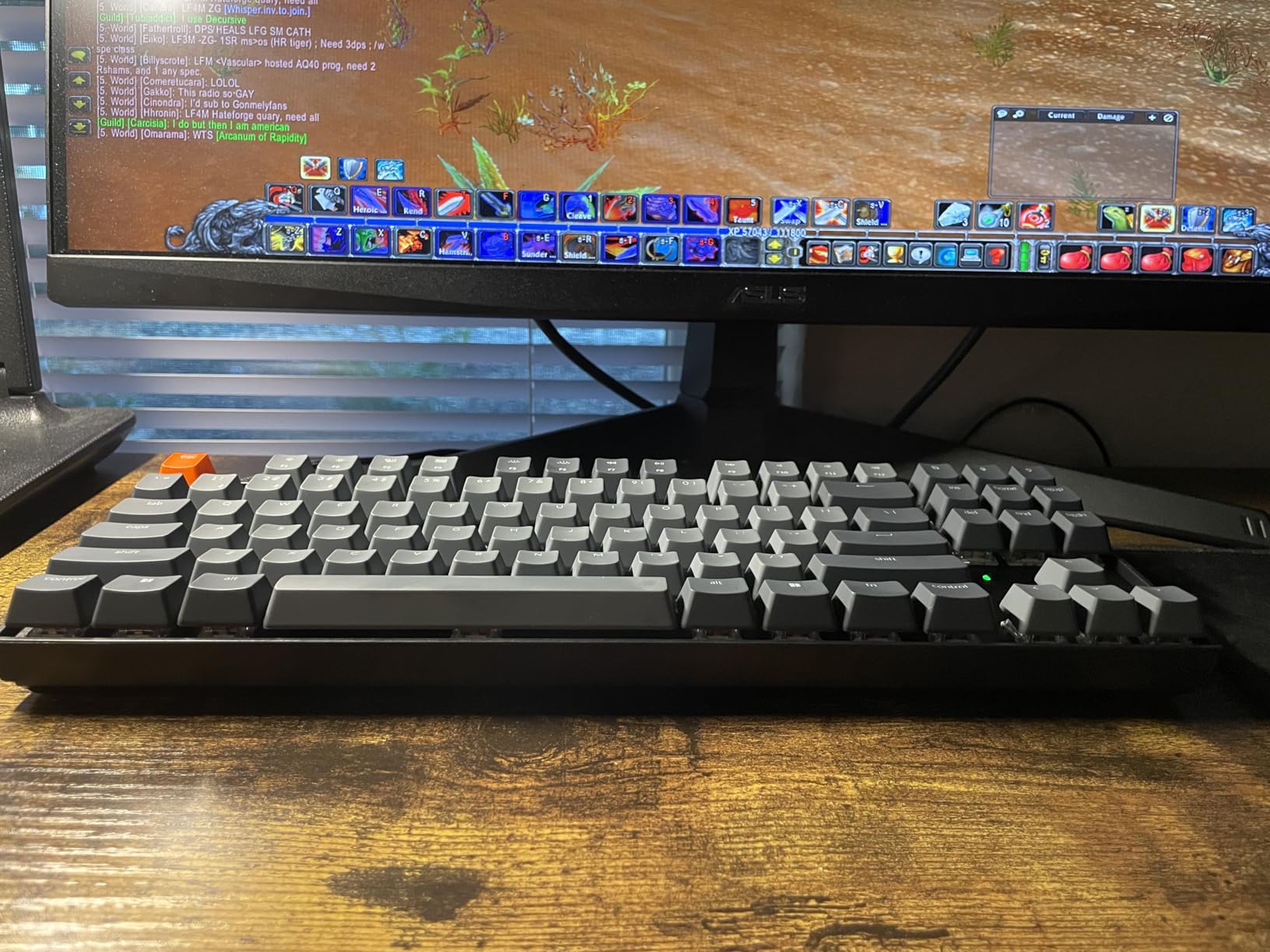 Keychron K8 Wireless Mechanical Keyboard - Silent Red Switch for Quiet Office, TKL 87 Keys, Bluetooth & USB-C, Mac/Windows customer photo 2