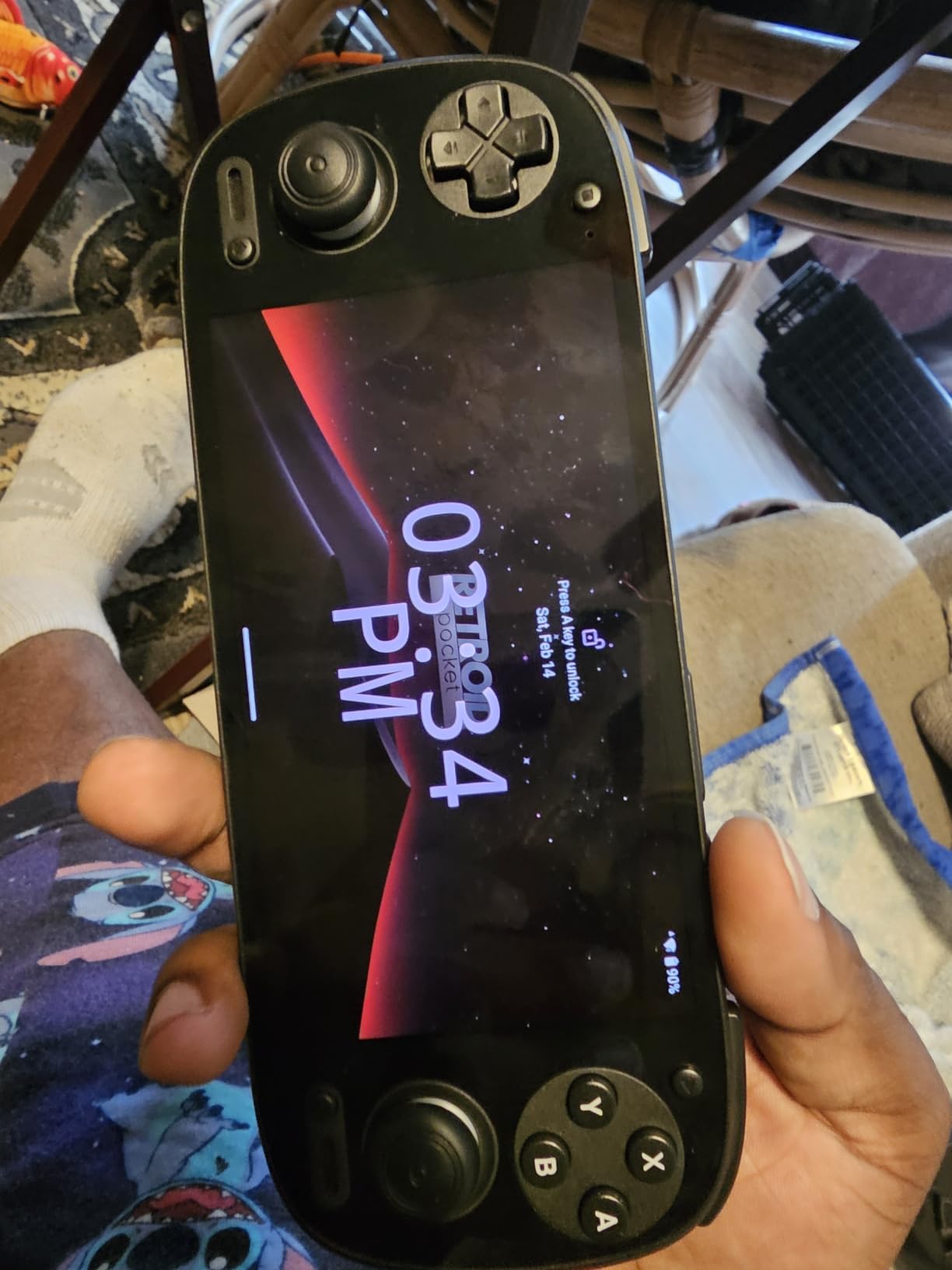 Retroid Pocket 5 Retro Handheld Game Console, 8+128G, 5.5-inch touchscreen 1080p Portable Android Gaming Handheld with Adreno 650 GPU & WiFi 6/BT5.1, Snapdragon 865 Processor customer photo 2