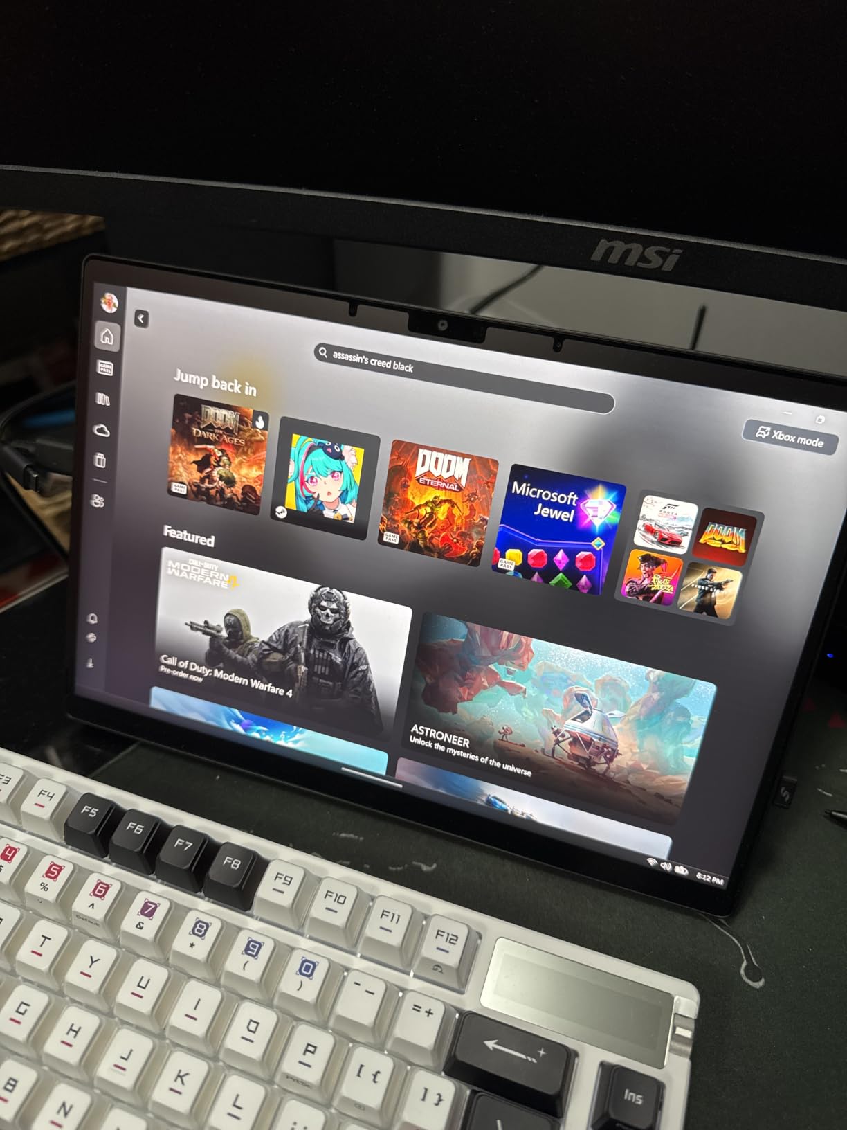 ASUS ROG Flow Z13 2.5K 180Hz 3ms ROG Nebula Touchscreen 13.4
