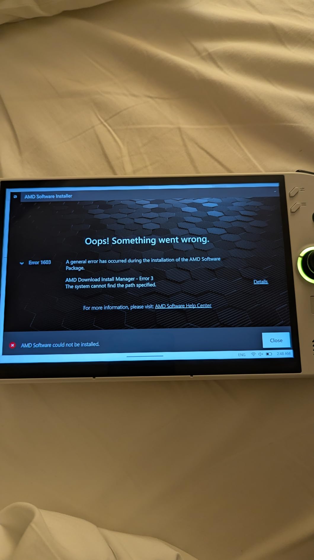 Lenovo Legion Go S - 2025 - Mobile Gaming Console - AMD Radeon graphics - 8
