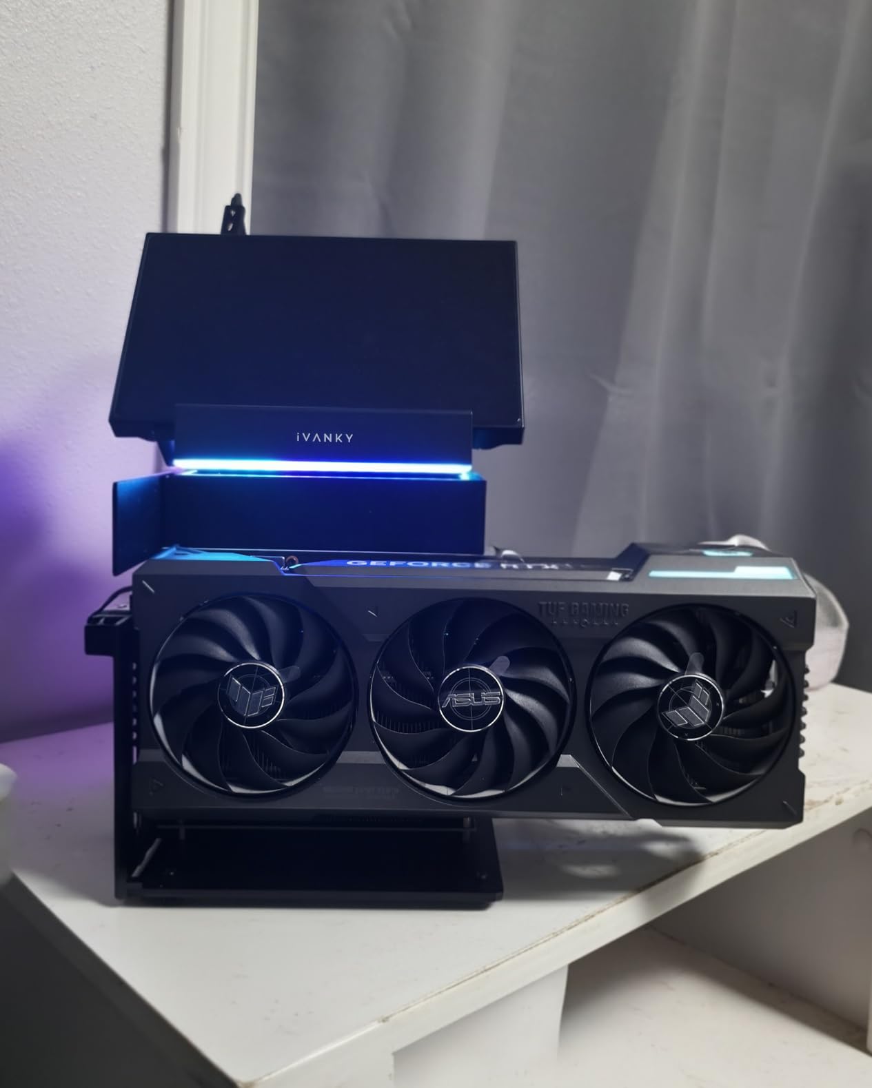 External eGPU Dock Compatible with Thunderbolt 3/4 USB4, 85W PD | eGPU Dock for Mini PCs, Laptops and Gaming Handhelds | Compatible with NVIDIA/AMD PCIe, ATX Power Supply | Windows 10/11 customer photo 1