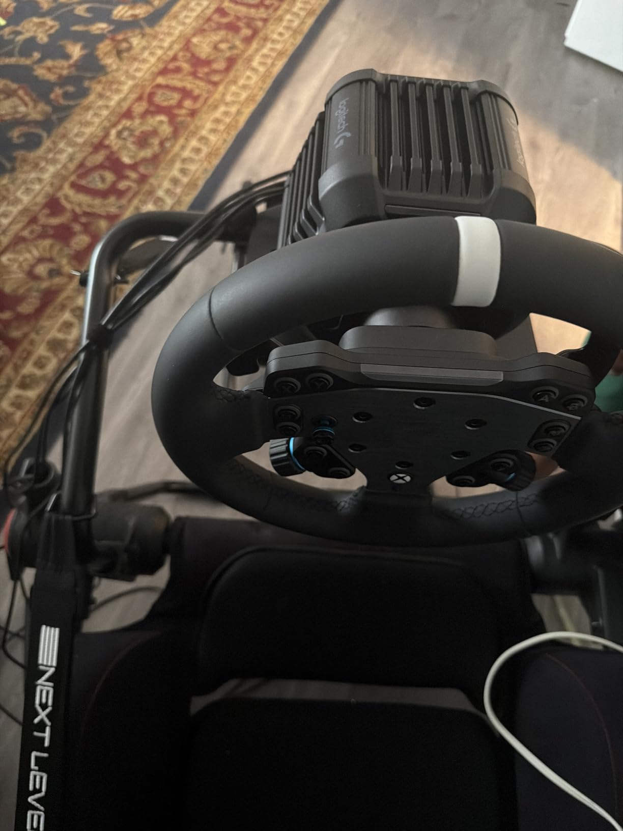 Logitech G RS50 Direct Drive Racing Wheel, Hub, & Base for Xbox/PC | 8 Nm Direct Drive, 11 inch Wheel, 13 Buttons, Adjustable Paddle Shifters, TRUEFORCE Force Feedback Integration customer photo 1
