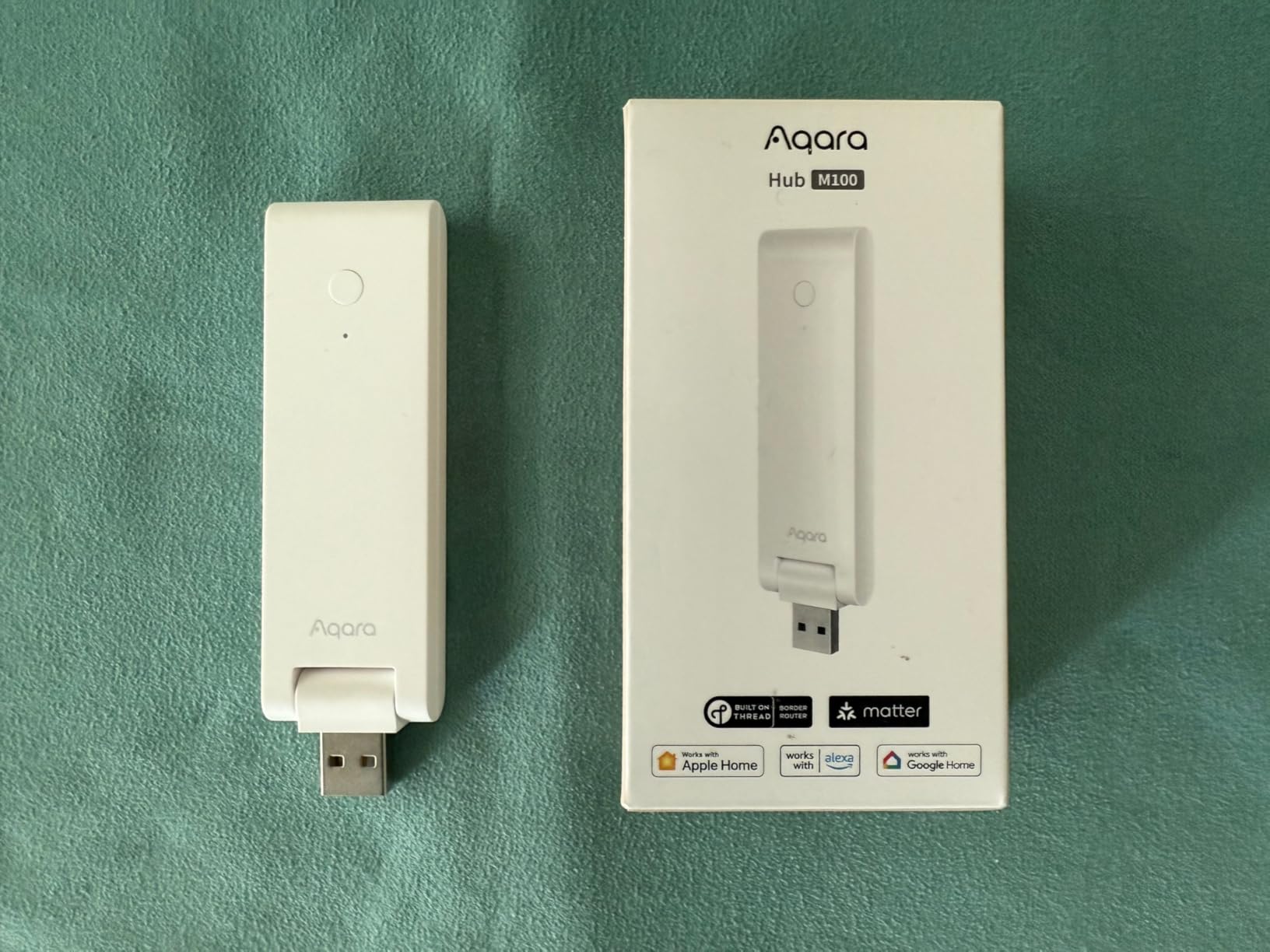 Aqara Smart Hub M100 for Home Automation, Matter Controller, Thread Border Router, Features Aqara Zigbee (Not Third-Party), Wi-Fi, Supports Apple HomeKit, Amazon Alexa, IFTTT, Home Assistant customer photo 2