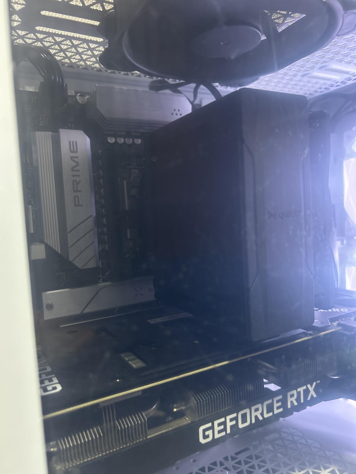 be quiet! Pure Rock 3 Black CPU Air Cooler | 4 High Performance 6mm Heat Pipes with HDT Technology | 120mm PWM Fan | AMD:AM4 AM5/Intel LGA 1700/1150/1151/1200 | Black | BK039 customer photo 2