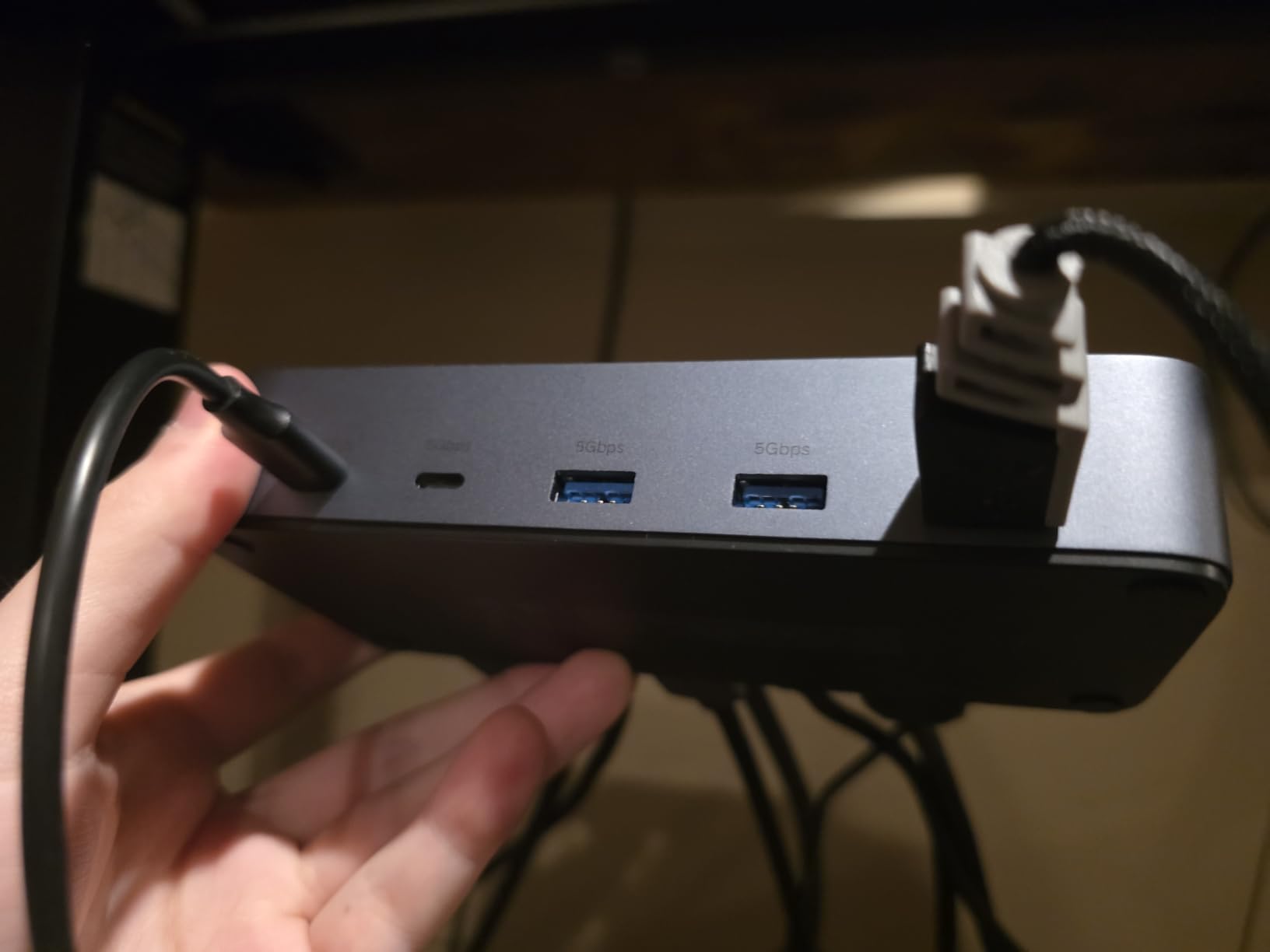 UGREEN 8K@60Hz Displayport KVM Switch 2 Monitors 2 Computers, Aluminum | with 4 USB 3.0 Ports, for 2 Computers Share Dual Monitors Keyboard Mouse Printer, with 2 USB Cables/Power Adapter/Controller customer photo 1