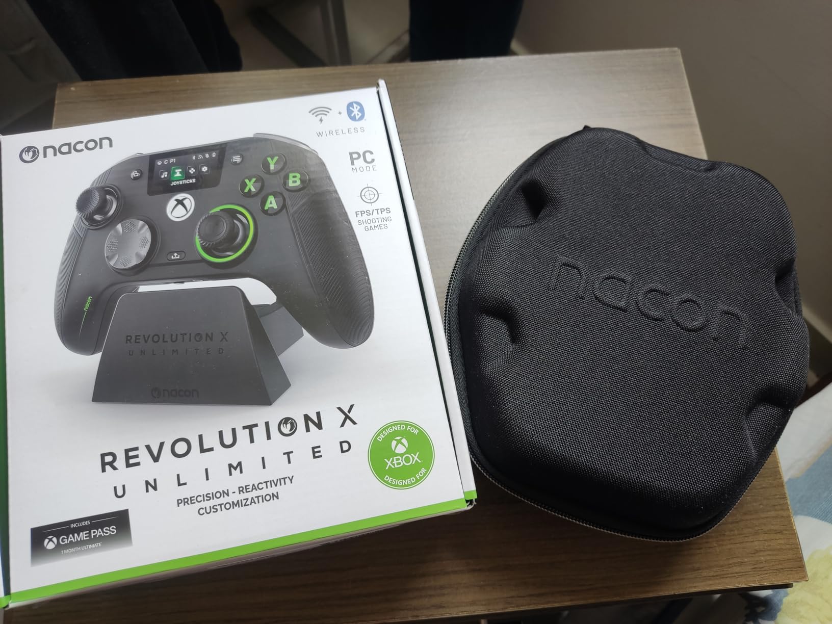 Nacon Revolution X Unlimited Precision Wireless Controller for XBOX and PC | Officially Licensed for XBOX Series X|S, XBOX One, Windows PC & Android via Bluetooth - Wired and Wireless - Charging Station customer photo 1