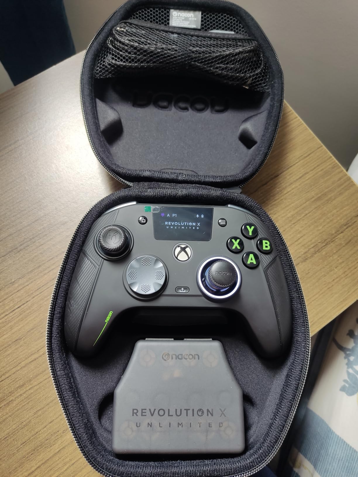 Nacon Revolution X Unlimited Precision Wireless Controller for XBOX and PC | Officially Licensed for XBOX Series X|S, XBOX One, Windows PC & Android via Bluetooth - Wired and Wireless - Charging Station customer photo 2