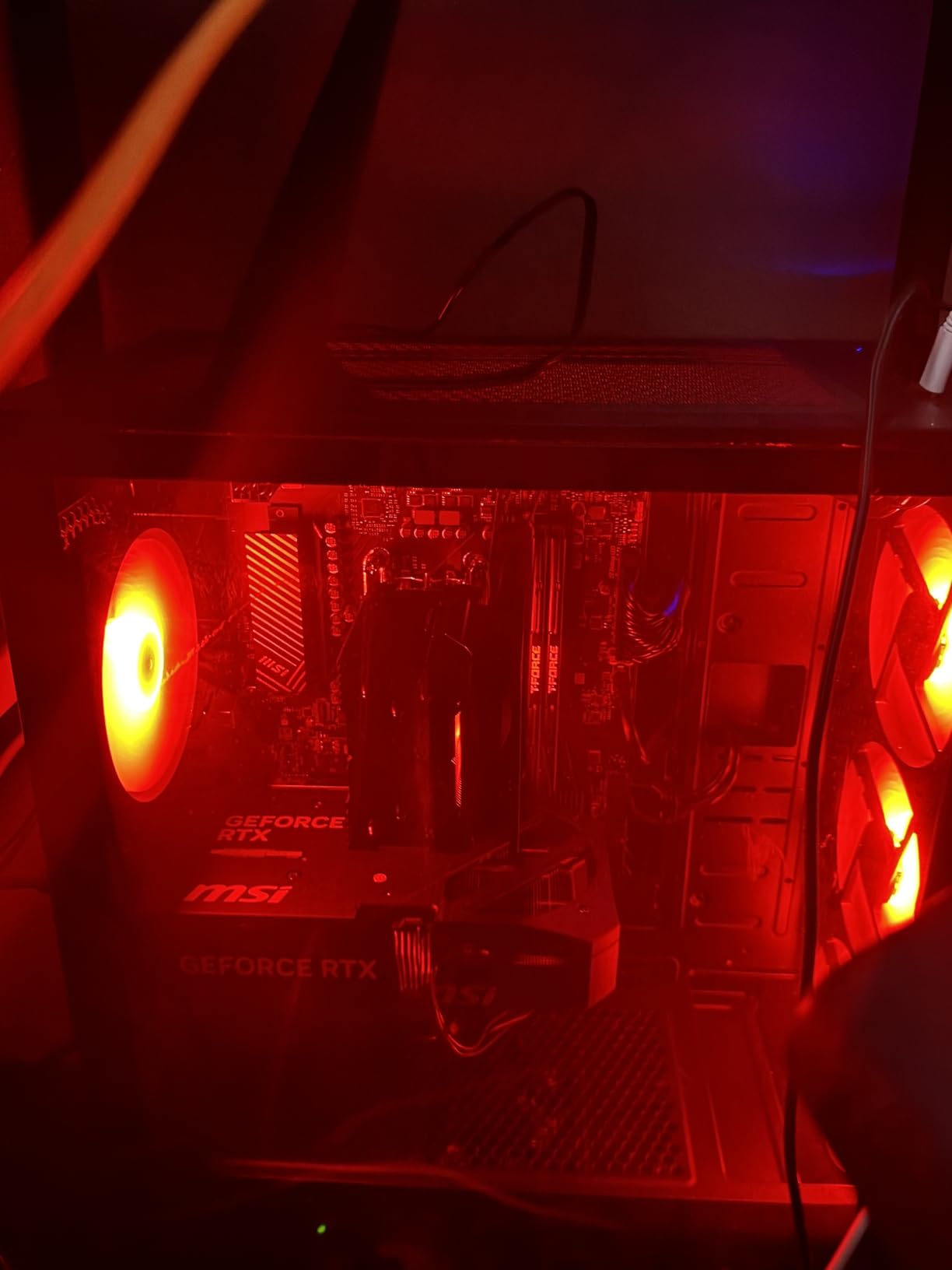 msi Codex Z2 Gaming Desktop, AMD R7-8700F, RTX 5070, 32GB DDR5, 2TB SSD | NVIDIA GeForce RTX 5070, USB Type-C, VR-Ready, Windows 11 Home. Model A8NVP-436US customer photo 1