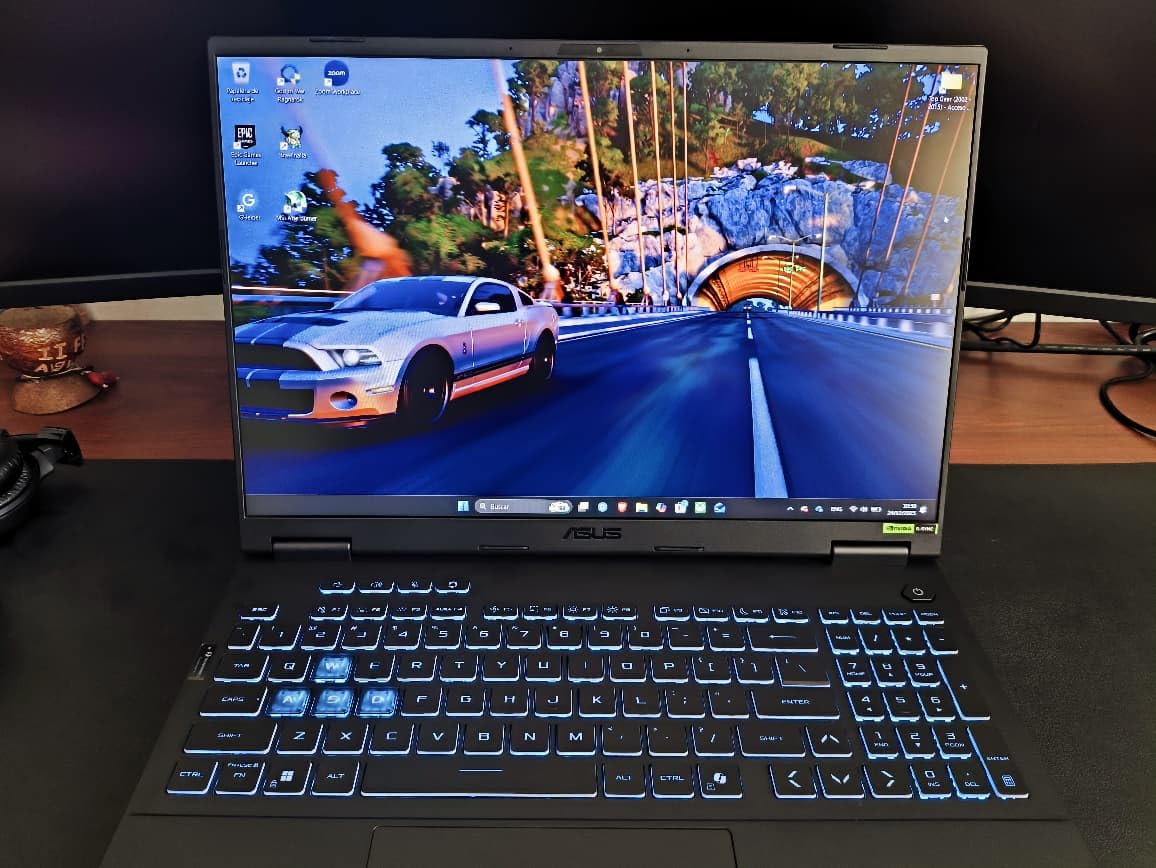 ASUS TUF Gaming TUF/GRAY/16.0 WUXGA non-Touch/I7-14650HX/16GB/NV RTX5050/1TB/WIN11 Home customer photo 2