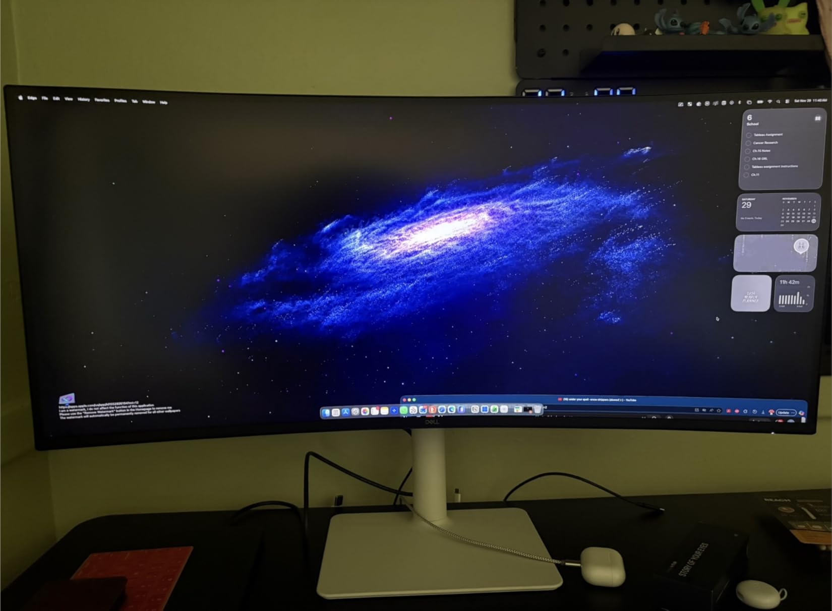 Dell 34 Monitor S3425DW, WQHD VA, 120Hz, FreeSync Premium, Eye Comfort, HDR10, Anti-Glare, 300 cd/m2 Brightness, 3,000:1 Contrast, 95% DCI-P3, 2x10W Speakers, USB-C 65W Power Delivery customer photo 1