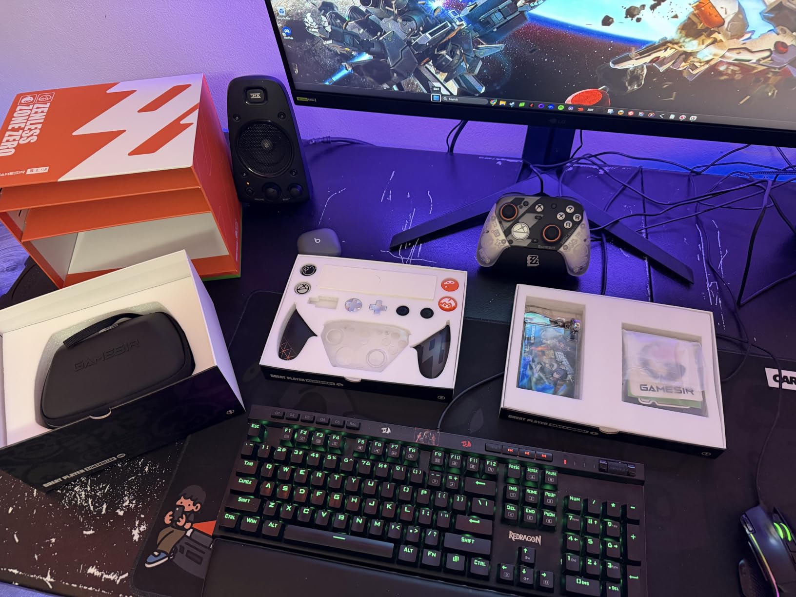 GameSir G7 Pro Wireless XBOX Controller, TMR Sticks, Windows, Trigger Stops | XBOX Series X|S, Hall Effect Triggers, 4 Remappable Buttons, 1000Hz, PC Controller, Charging Dock, Zenless Zone Zero Edition customer photo 1