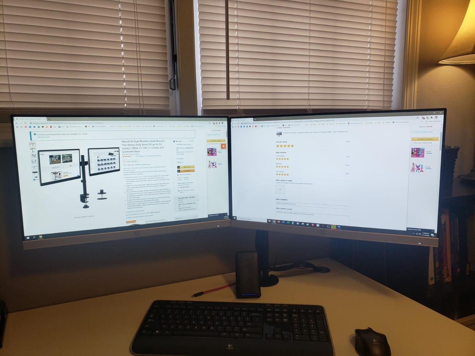 HP Series 3 27 inch FHD Monitor, Full HD Display (1920 x 1080), IPS Panel, 1300:1 Contrast Ratio, 250 Nits, Eye Ease with Eyesafe Certification, Black, 327se (2025) customer photo 1