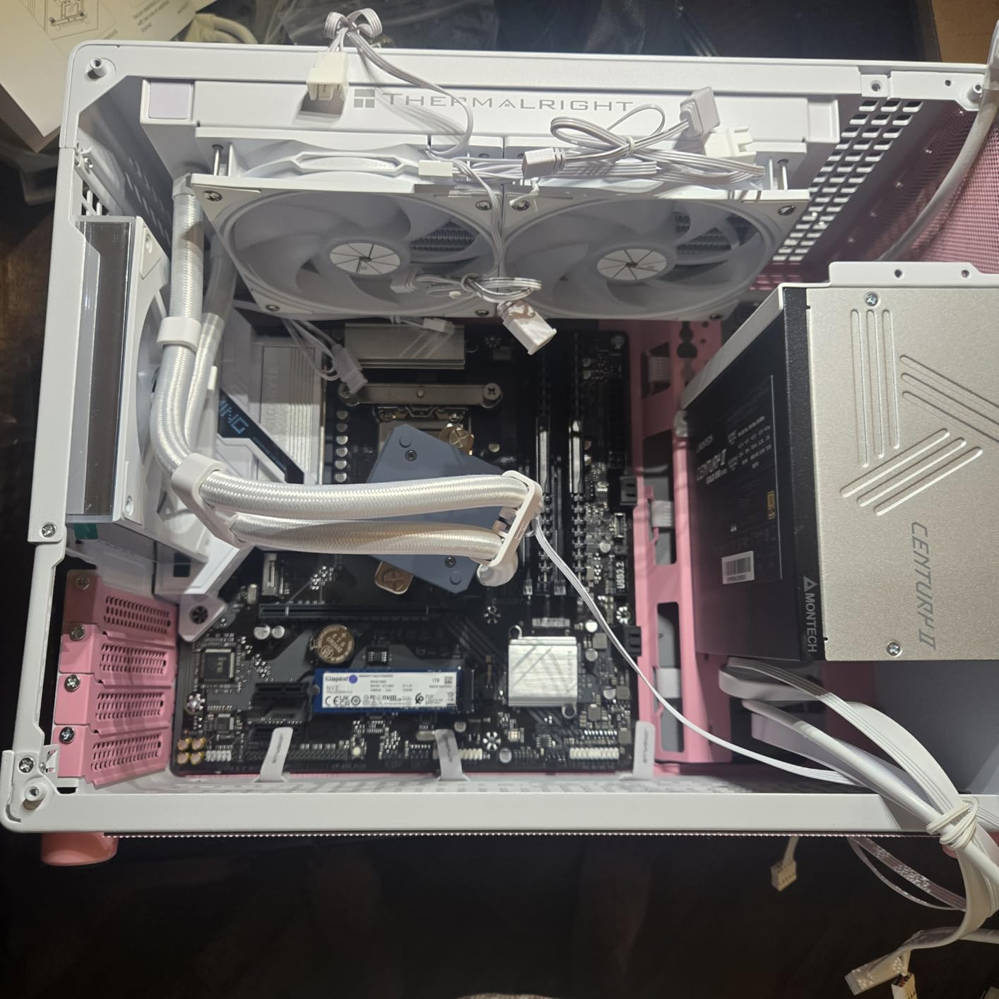 MONTECH Century II 850W ATX 3.1 Fully Modular 80 Plus Gold Power Supply | PCIe 5.1, Native 12V-2x6 Cable, Compact 140mm Design, Zero RPM Mode, 100% Japanese Capacitors, 10-Year Warranty customer photo 1