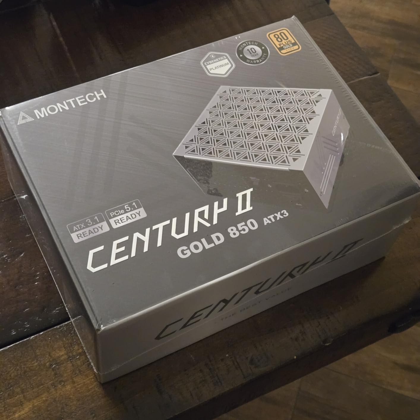 MONTECH Century II 850W ATX 3.1 Fully Modular 80 Plus Gold Power Supply | PCIe 5.1, Native 12V-2x6 Cable, Compact 140mm Design, Zero RPM Mode, 100% Japanese Capacitors, 10-Year Warranty customer photo 2