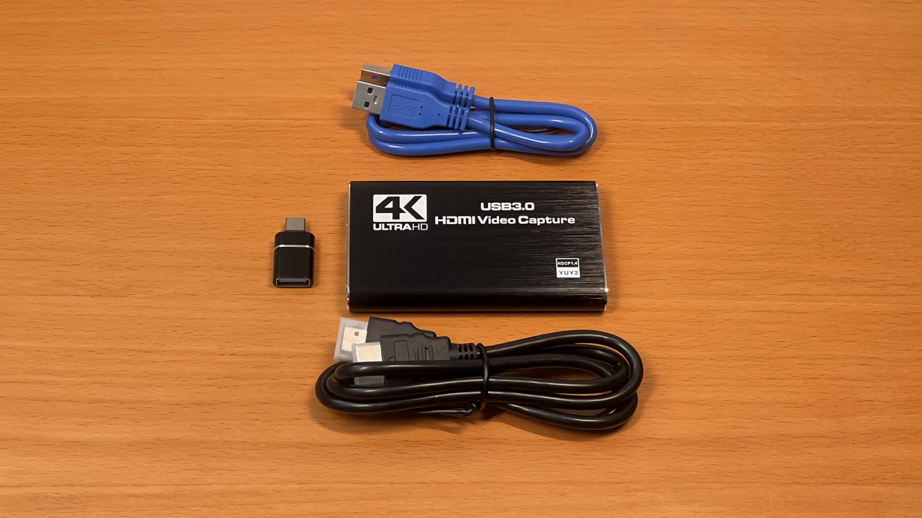 Newhope USB 3.0 HDMI Capture Card, 1080P 60FPS Capture with 4K Pass-Through | 2K 30FPS/1080P 60FPS capture and streaming with low-latency 4K pass-through for PS4, PS5, Switch 2, Xbox, PC, Mac and camera. customer photo 1