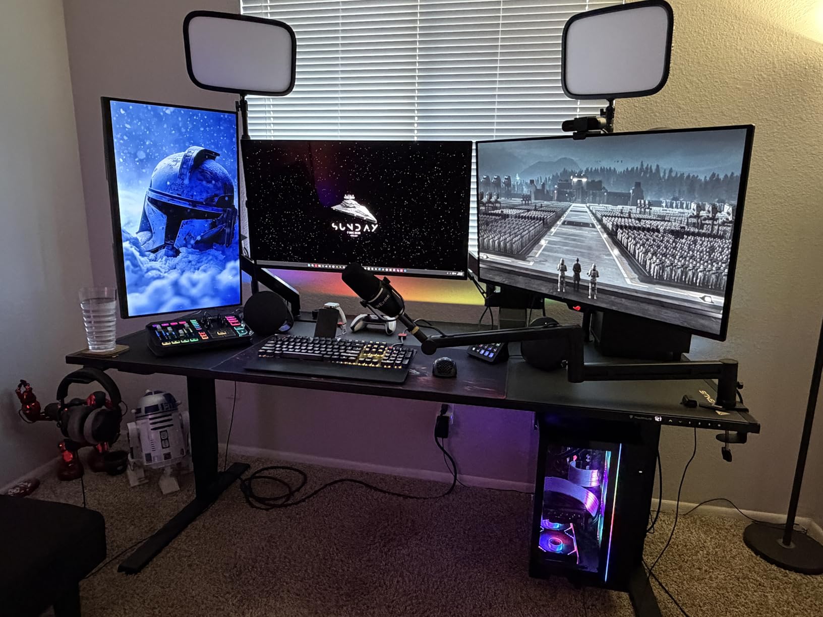 AA AUDIO ACCESSORY Mic Arm Desk Mount - Heavy Duty Design for Shure SM7B SM7dB MV7, Blue Yeti, Rode PodMic, 6.6 lbs Load Capacity, Gear Lock Never Sags customer photo 1