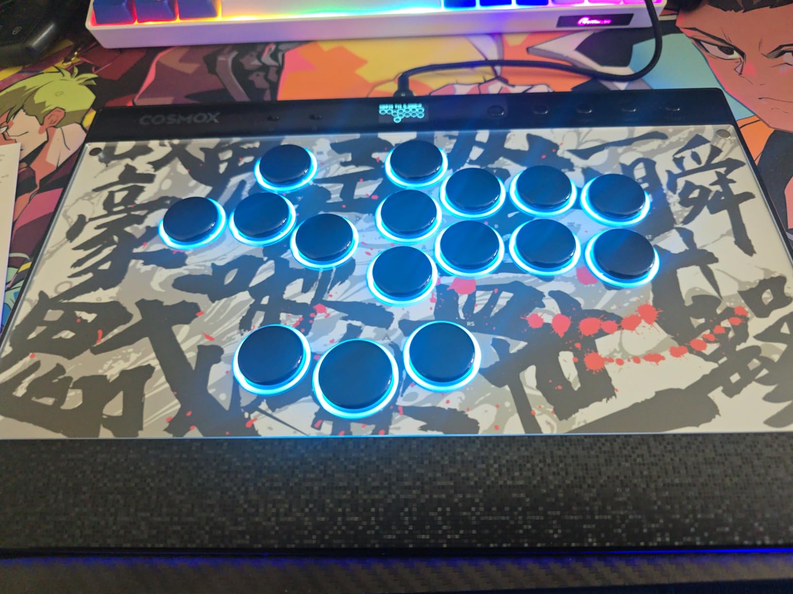 Haute42 Leverless Controller Arcade Stick C16,Magnetic DIY Art Panel customer photo 1