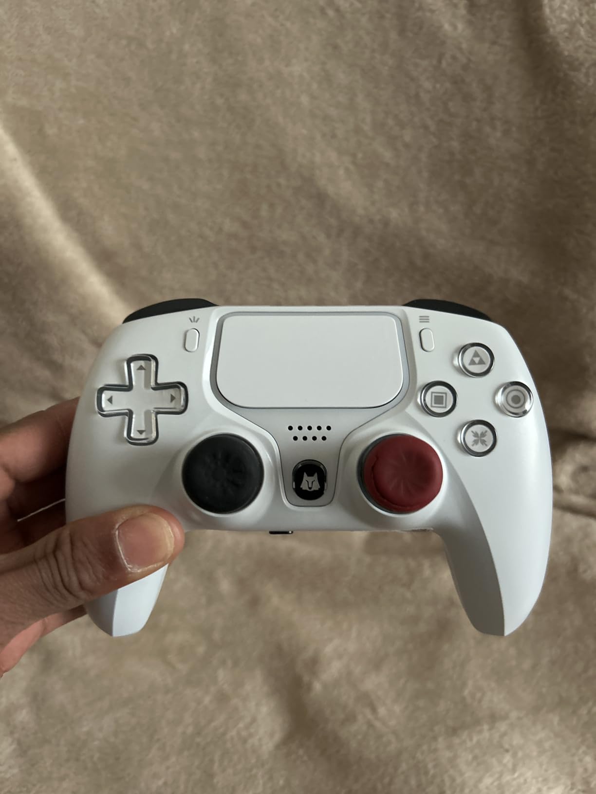 Wireless Controller for PS5, Compatible with PlayStation 5 /PS5 Pro/Slim/PC, with Hall Effect Joysticks, Back Paddles & Macro, Bluetooth 5.0, Turbo, Dual Vibration, 6-Axis Gyro, RGB Ring, 1000mAh, 3.5mm Audio Jack, PS5 Pro Controller Gamepad with Speaker customer photo 2
