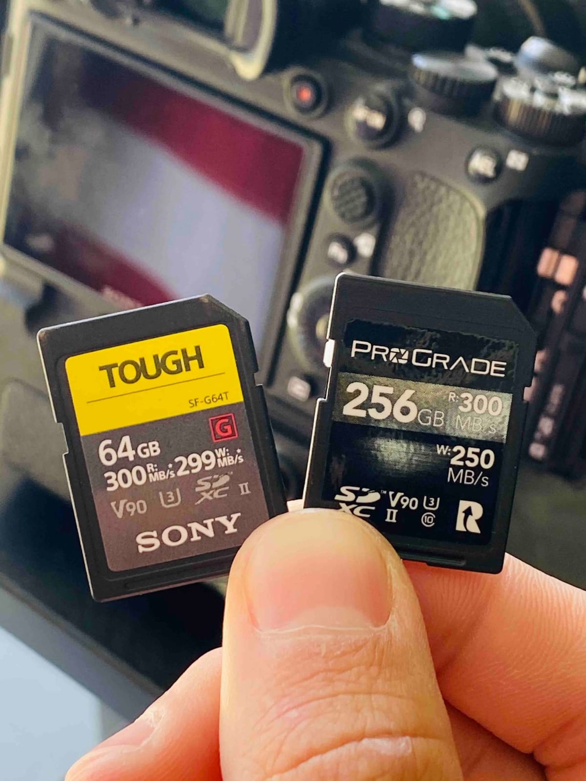 ProGrade Digital SDXC UHS-II V90 Iridium Memory Card (256GB) | Read speed up to 300 MB/s, write speed up to 275MB/s, minimum sustained write speed of 90MB/s UHS-II, U3 Speed Class customer photo 1