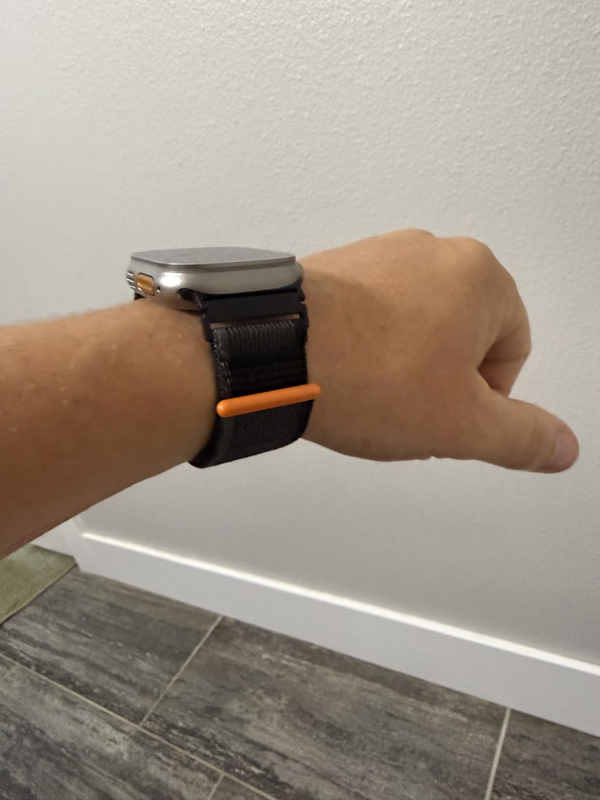 Trail Loop Nylon Sport Band Compatible with Apple Watch Ultra 3 2 Band for Men 49mm 46mm 45mm 44mm 42mm, Rugged Breathable Sport Adjustable Strap for iwatch bands Series 11/10/9/8/7/6/5/4, SE 3 2 1 customer photo 1