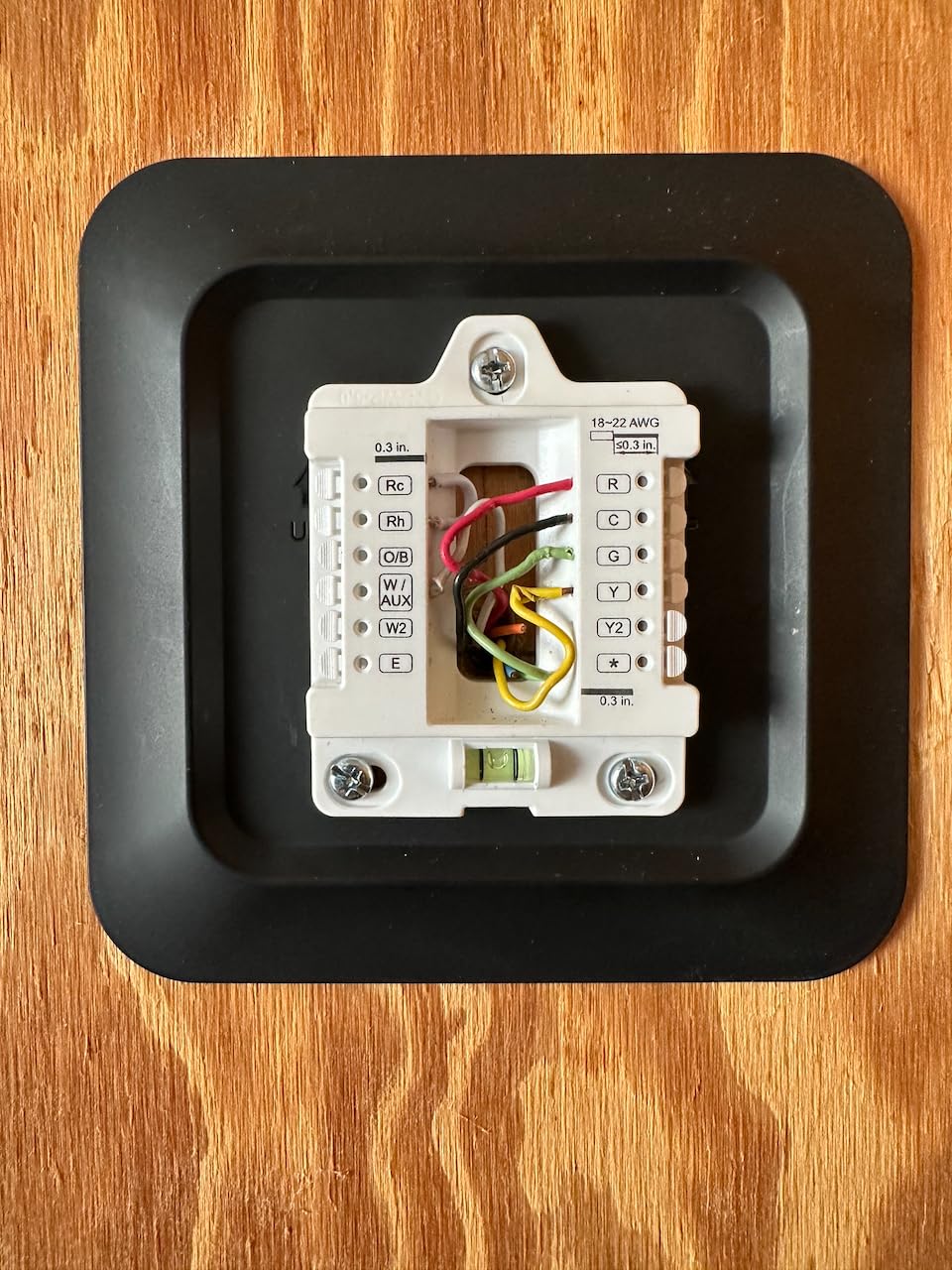 meross Smart Thermostats for Home, Matter Programmble WiFi Thermostat | Works with Alexa, Apple Home, Google Assistant, App & Voice Control, Energy Saving, C-Wire Required (Not Included) customer photo 1