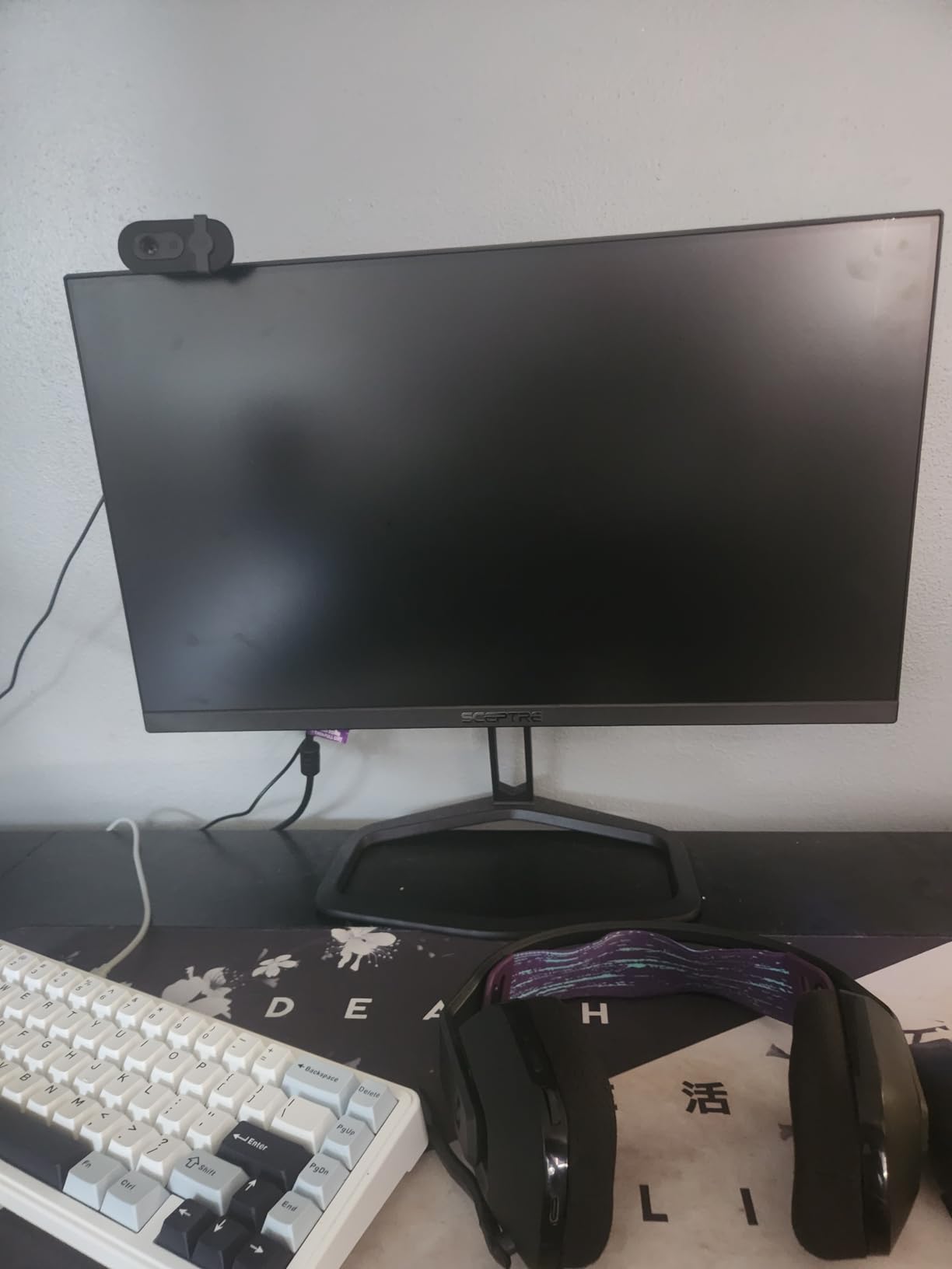 Sceptre 24.5-inch Gaming Monitor 240Hz 1ms DisplayPort x2 HDMI x2 100% sRGB AMD FreeSync Premium Build-in Speakers, Machine Black 2026 (E255B-FWD240 Series) customer photo 1